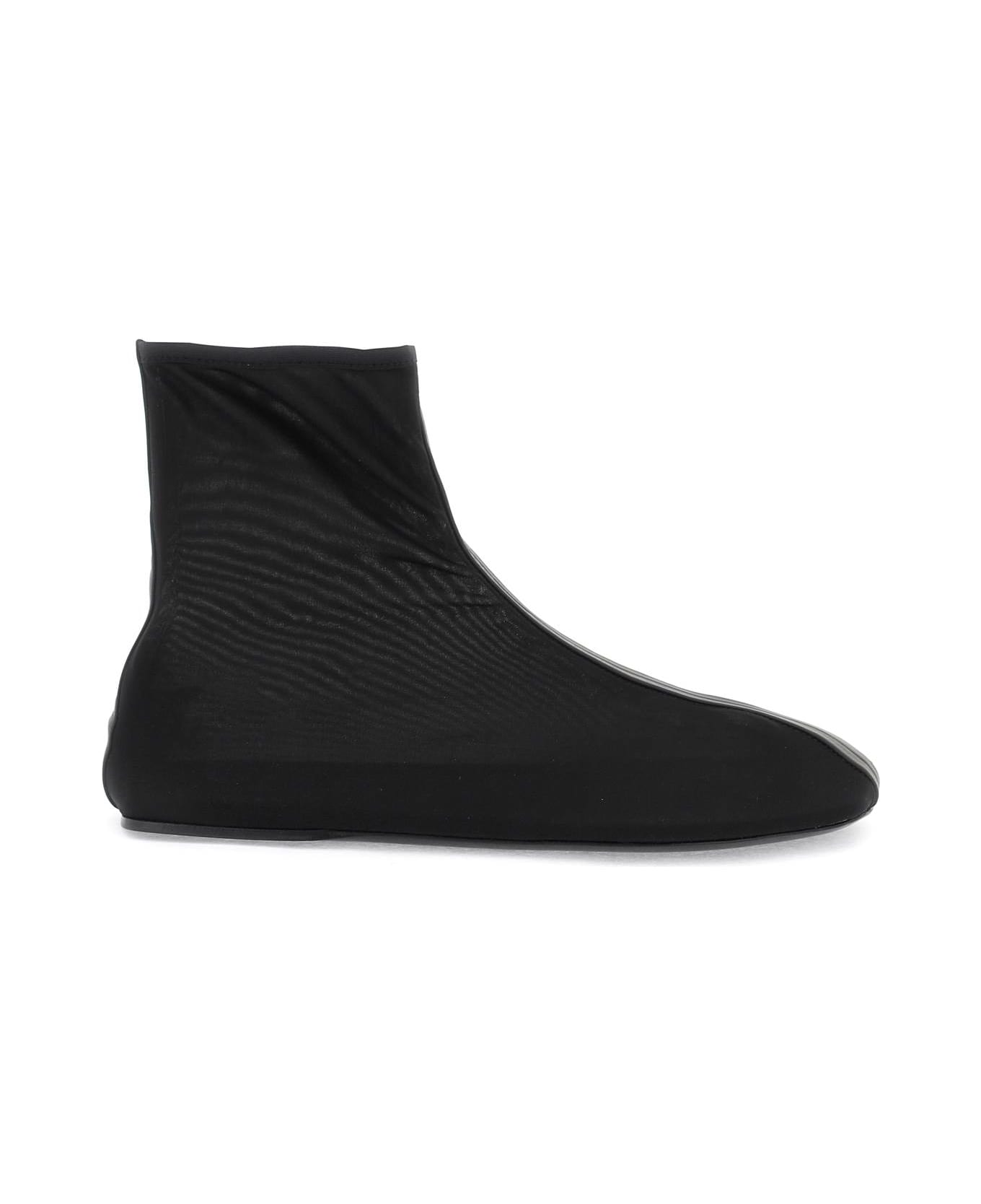 Christopher Esber Benson Technical Jersey Ankle Boots - BLACK (Black)