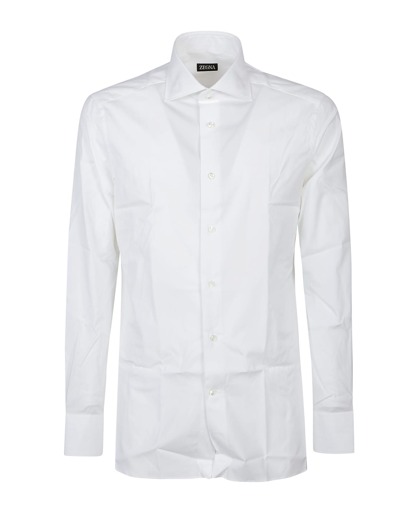 Zegna Long Sleeve Shirt - Bianco シャツ