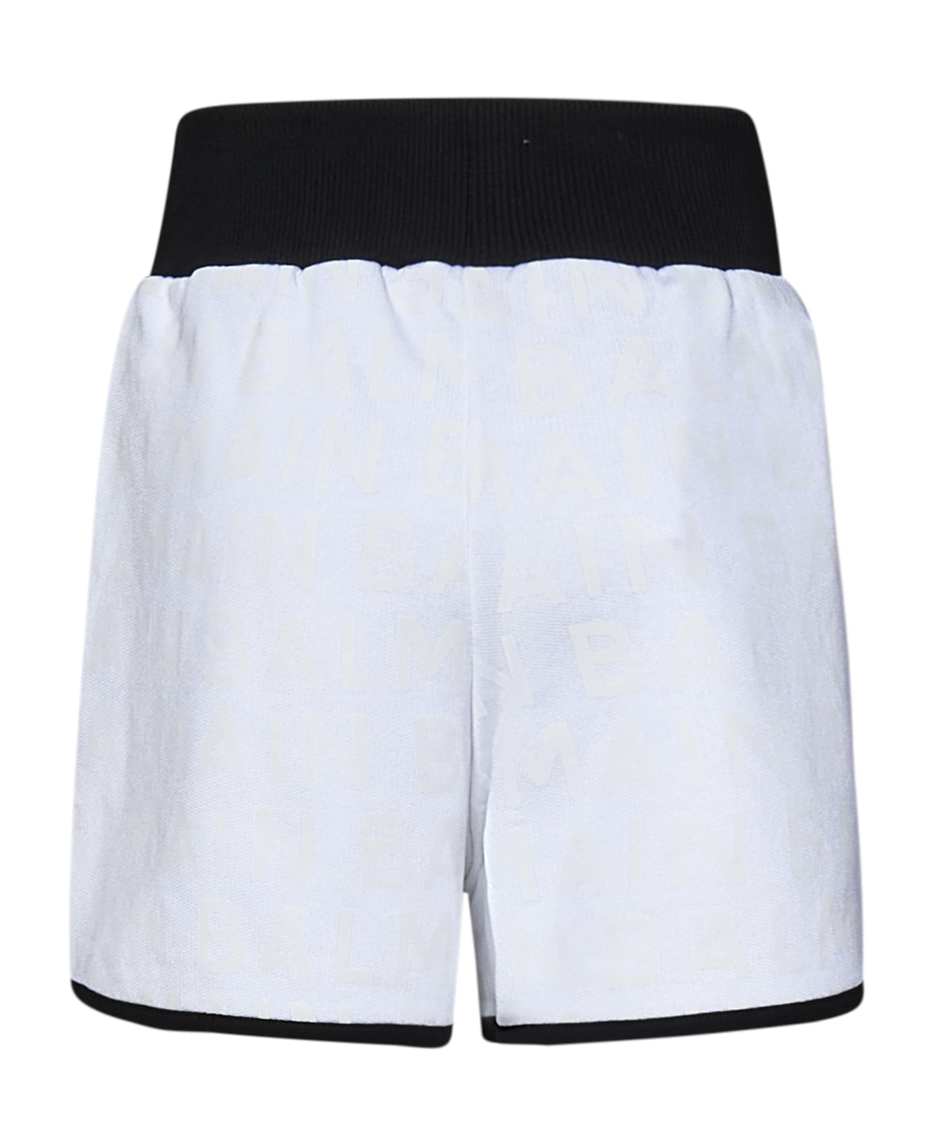 Balmain Paris Kids Shorts - White