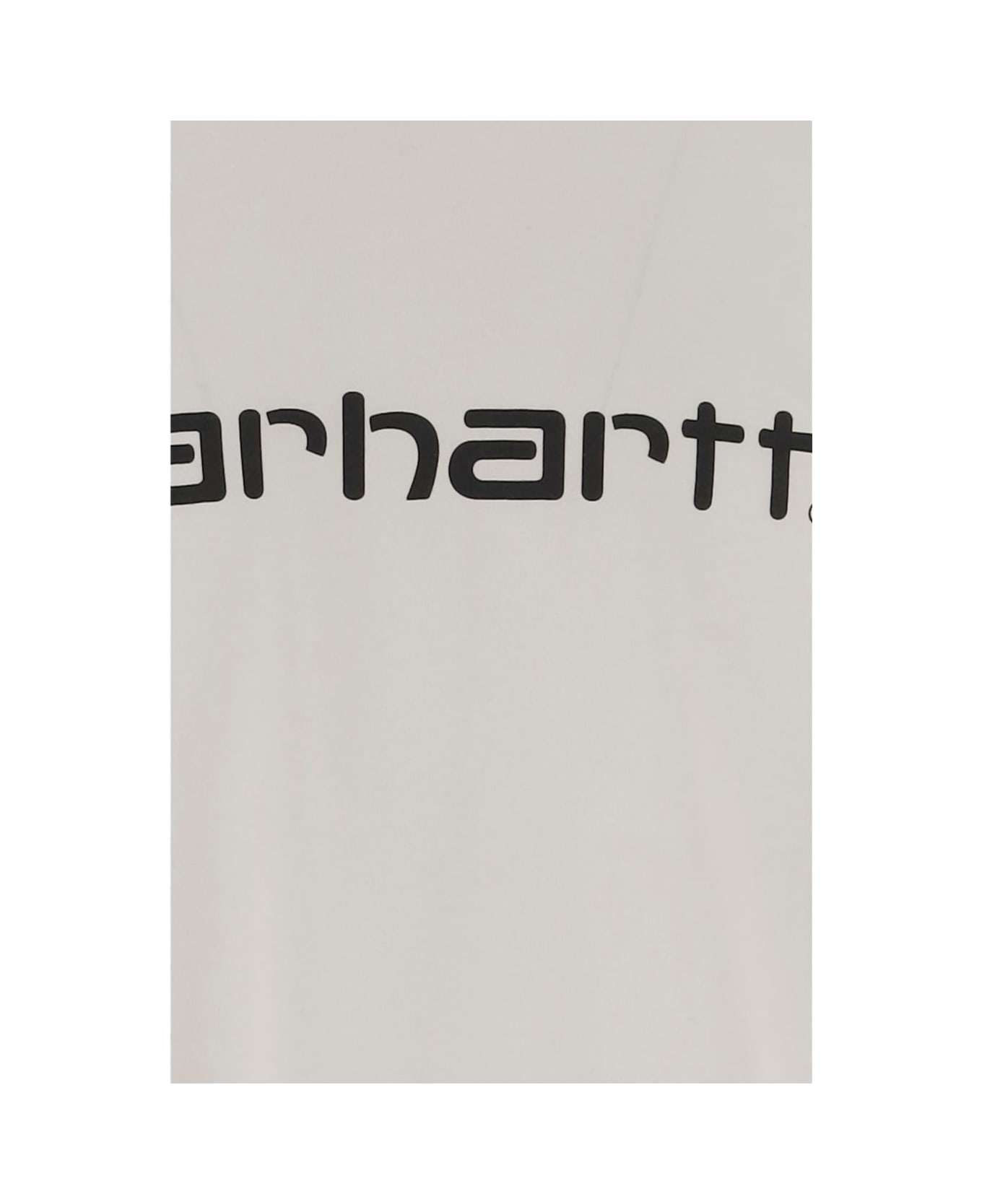 Carhartt WIP Logo Cotton T-shirt - White