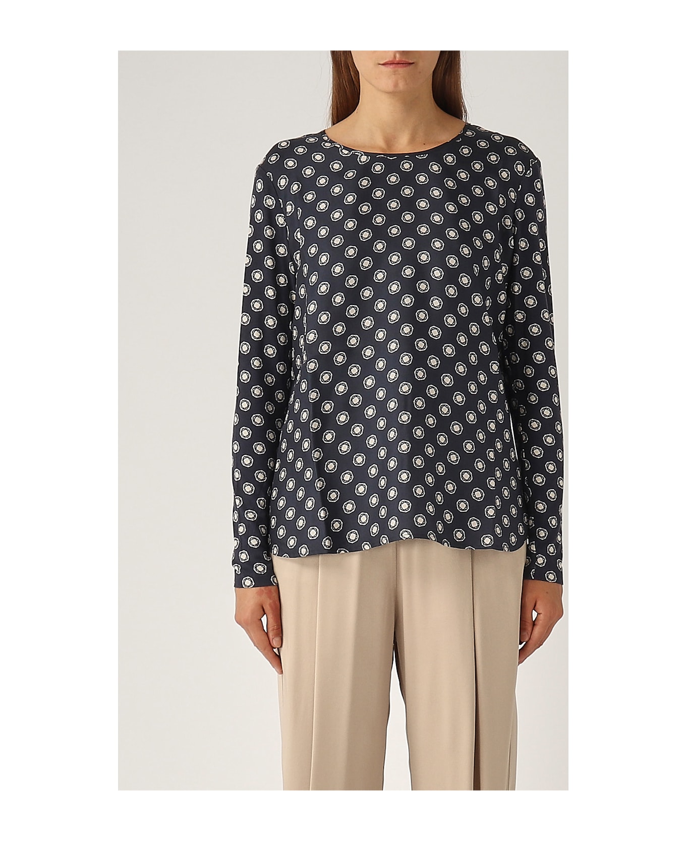 Max Mara Jimco Blouse - NAVY