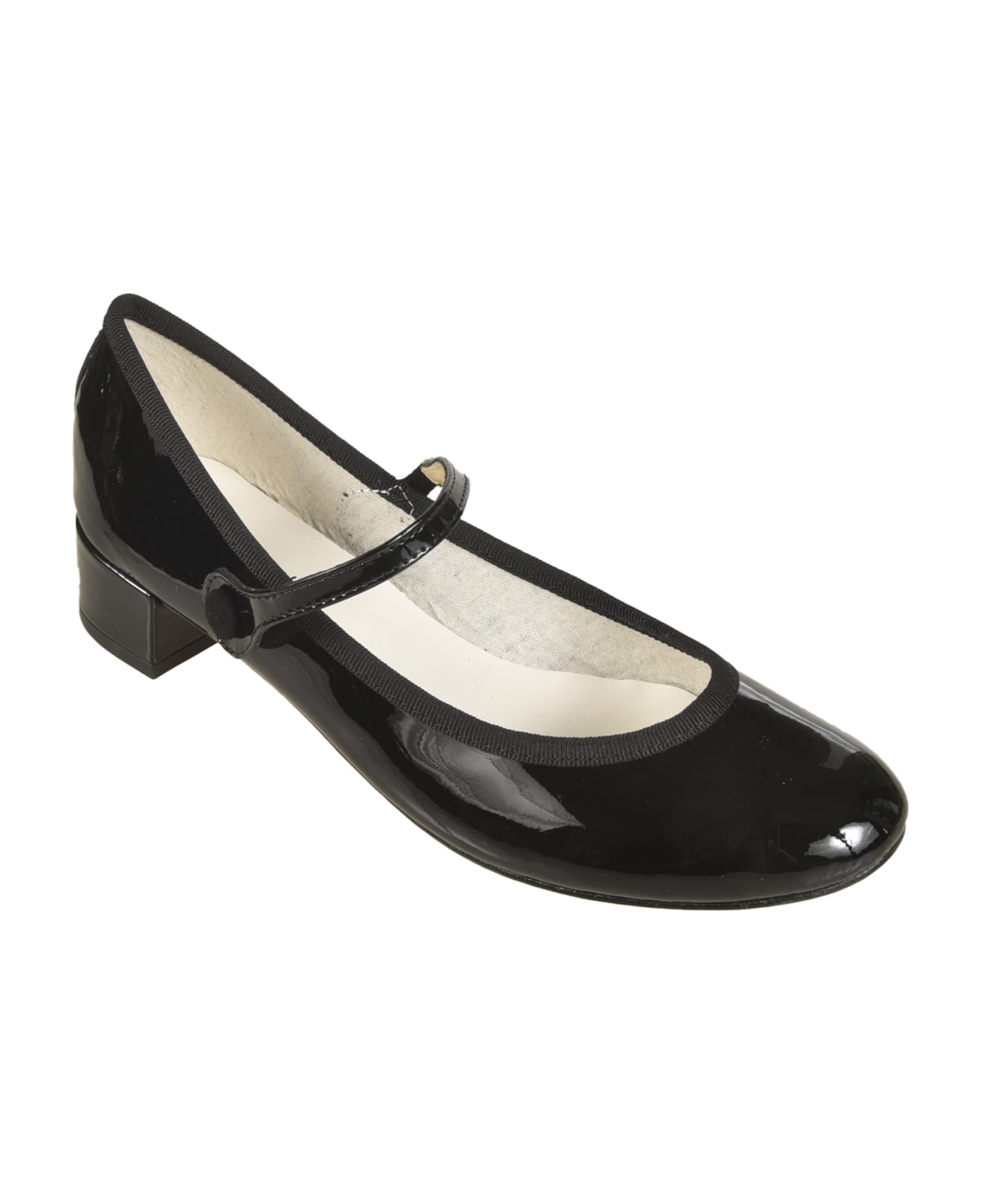 Repetto Ankle Strap Ballerinas - Black