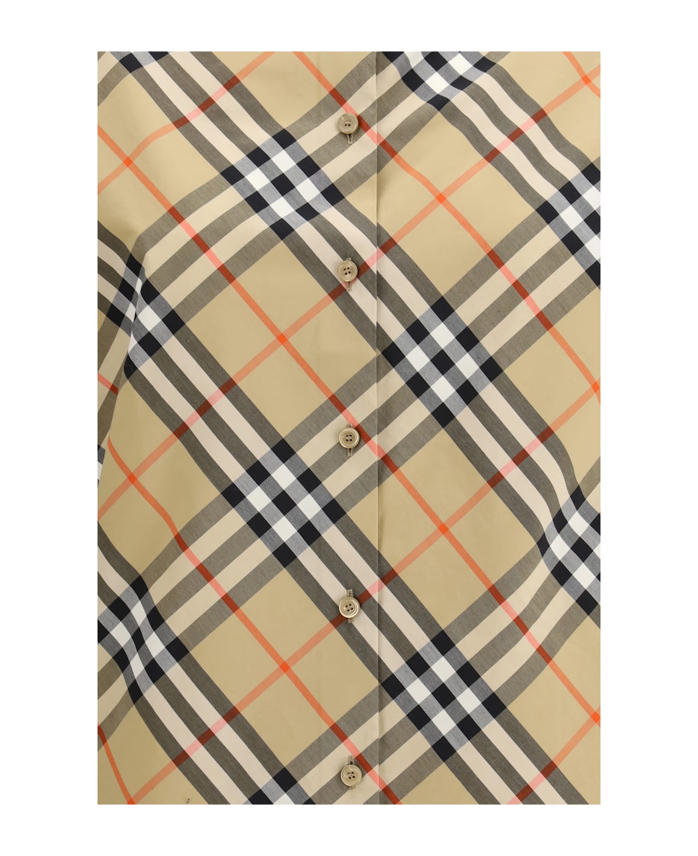 Burberry Slim Fit Cotton Check Shirt