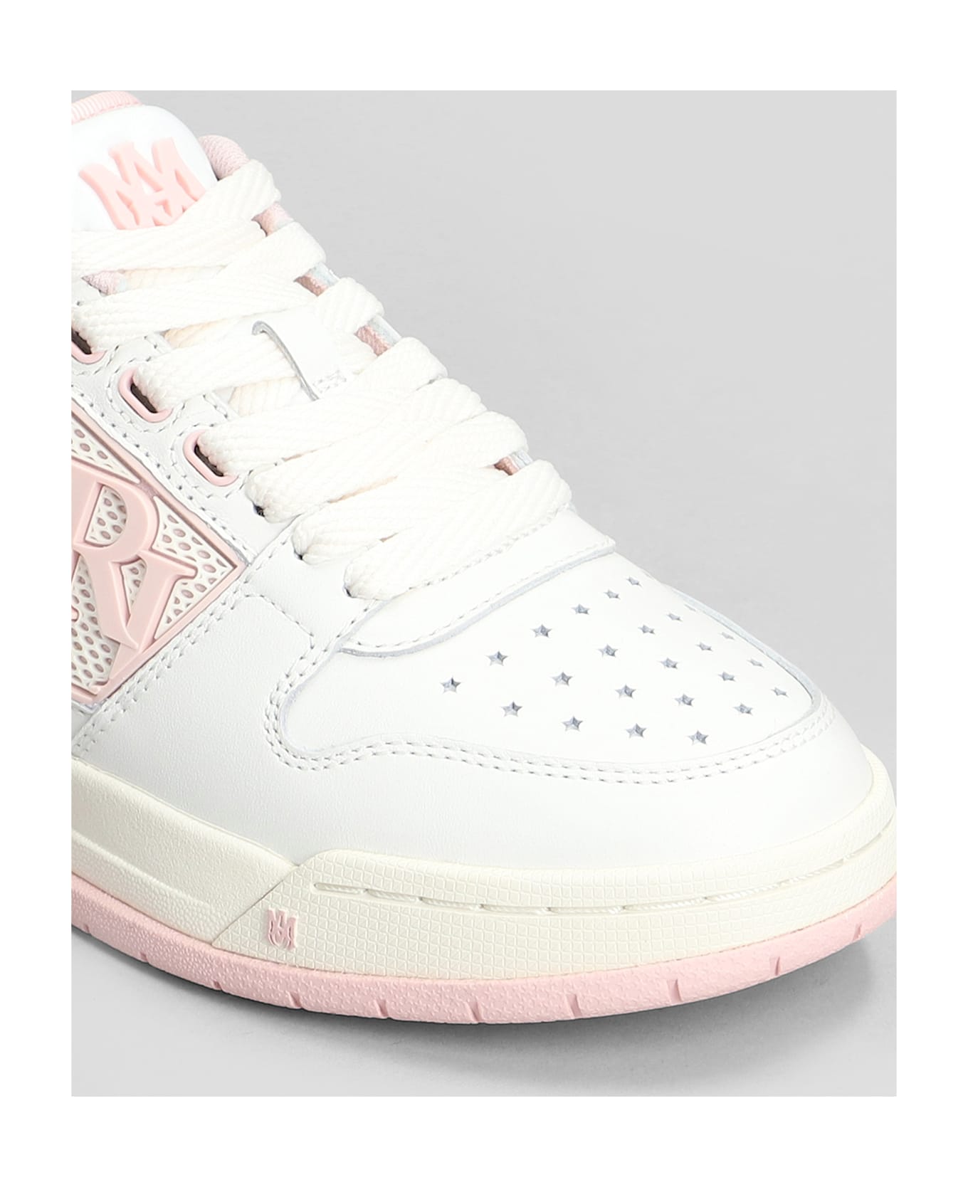 AMIRI Classic Low Sneakers In White Leather - white