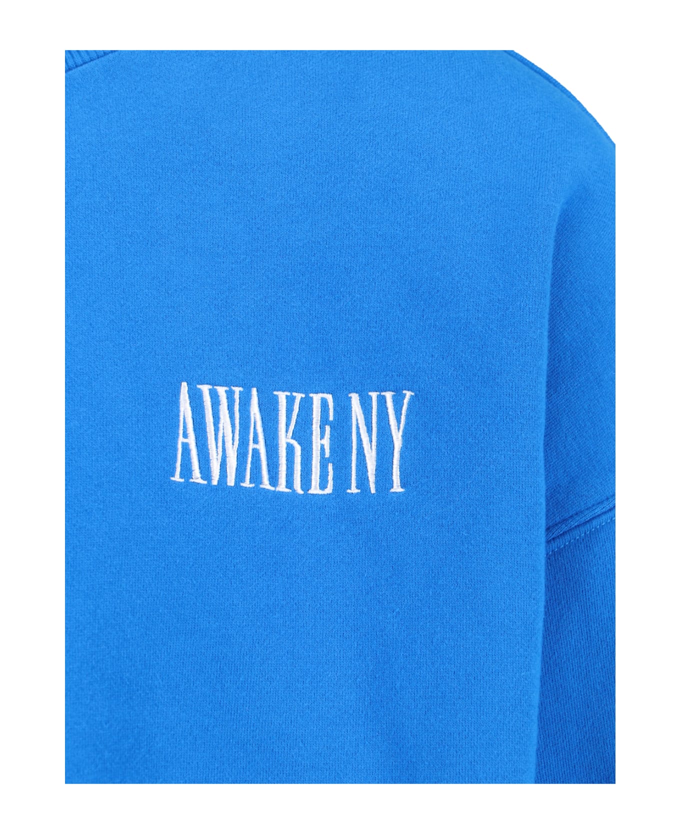 Awake NY 'spire' Crew Neck Sweatshirt - Blue