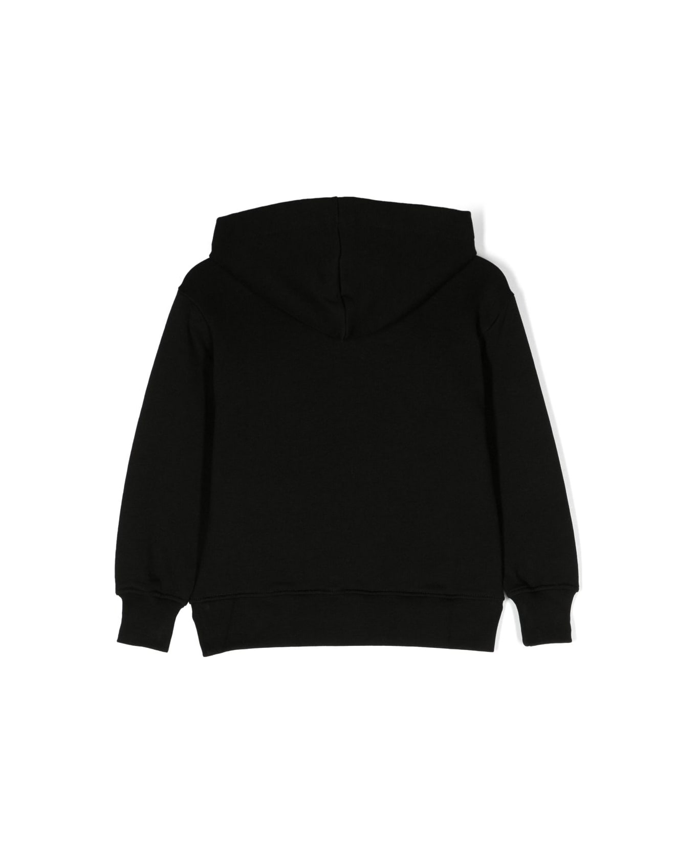 MSGM Sweatshirt With Logo - Black ニットウェア＆スウェットシャツ