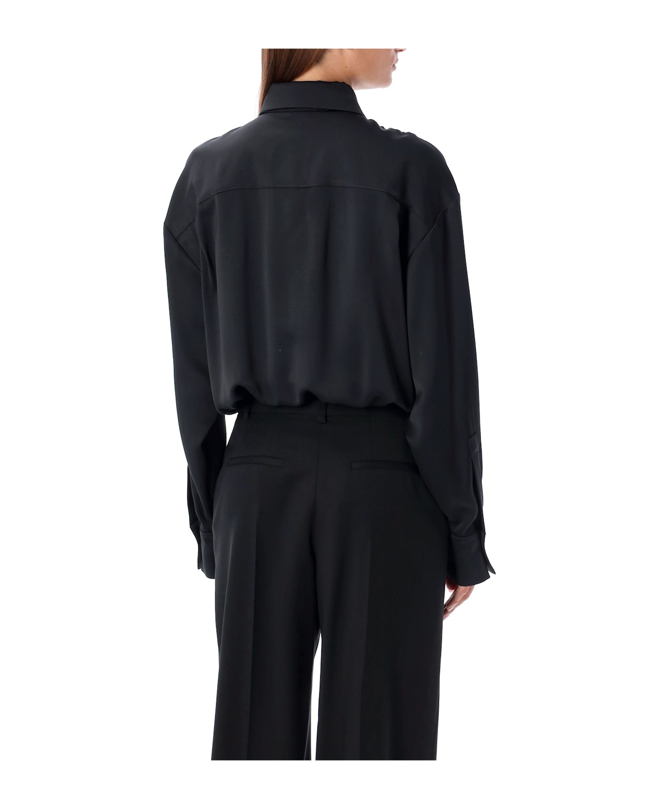 Emporio Armani Silk Body Blouse - 999