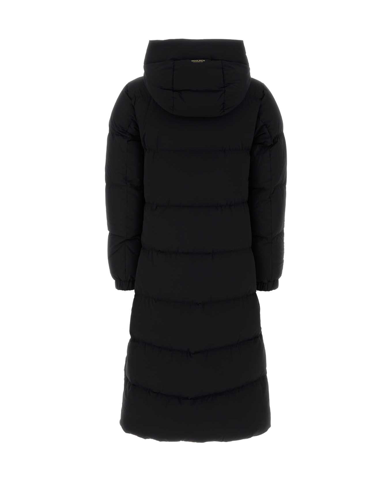 Woolrich Black Stretch Polyester Down Jacket - Black