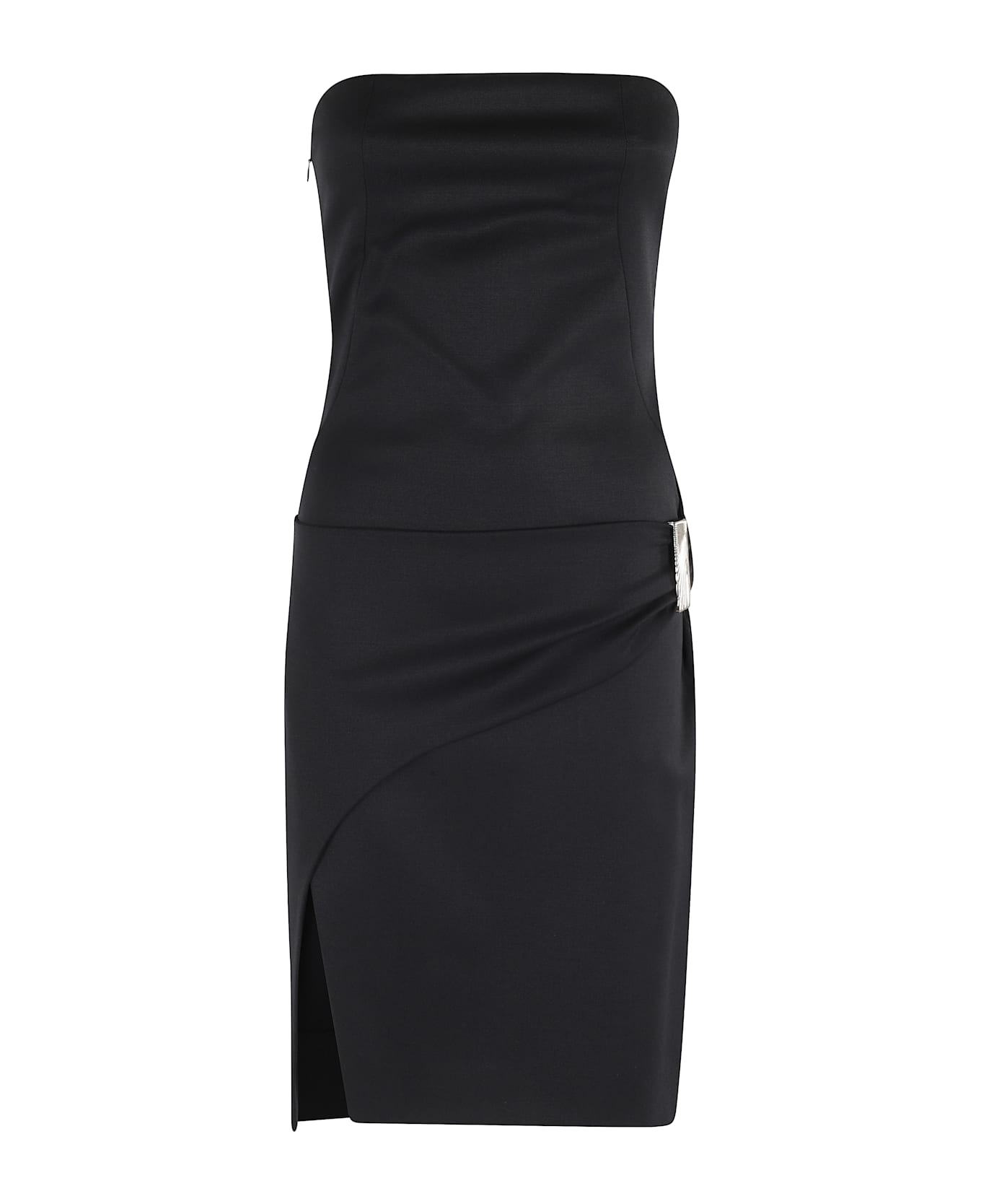 The Attico Midi Dress - Black