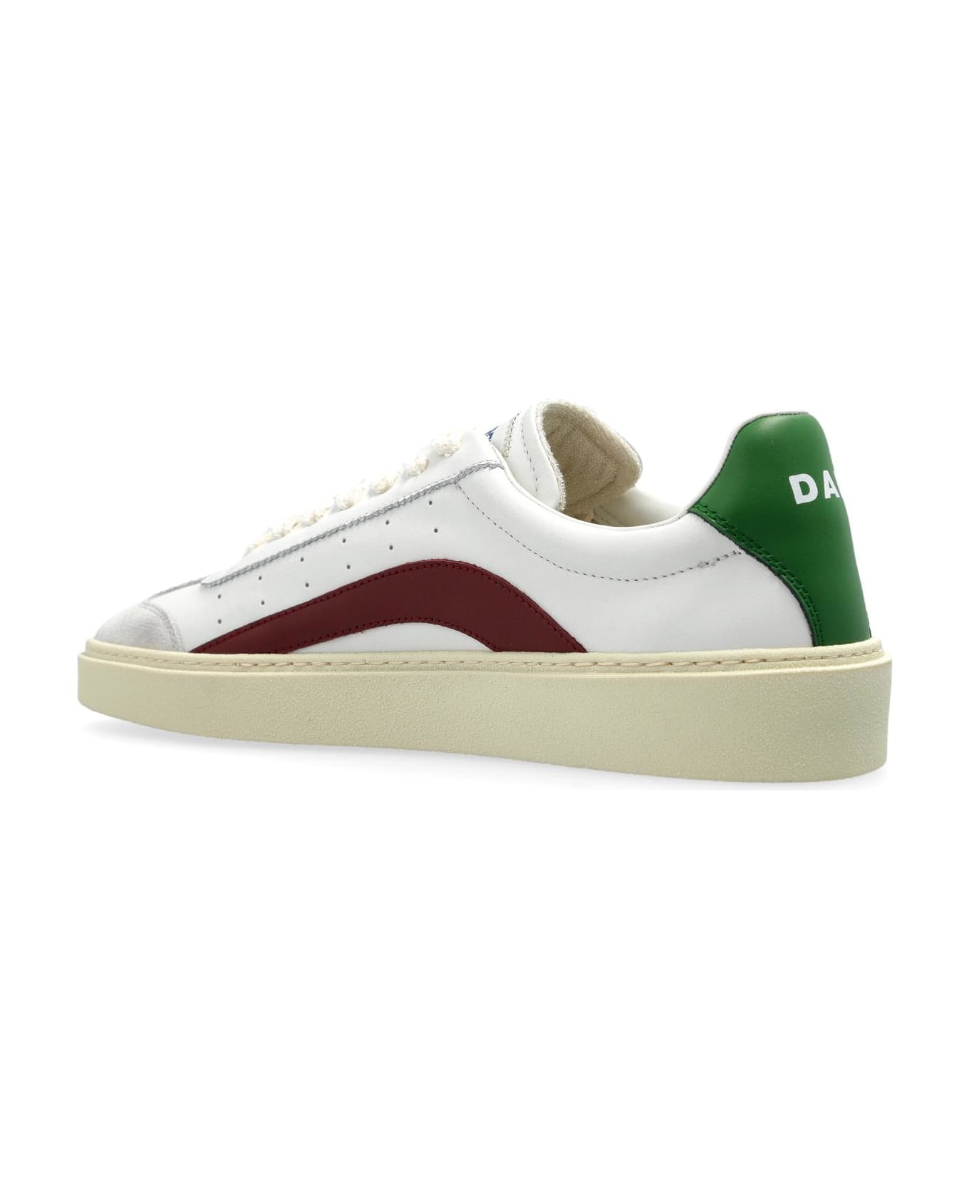 Dsquared2 Sports Shoes `rider` - Panna+vino+smeraldo