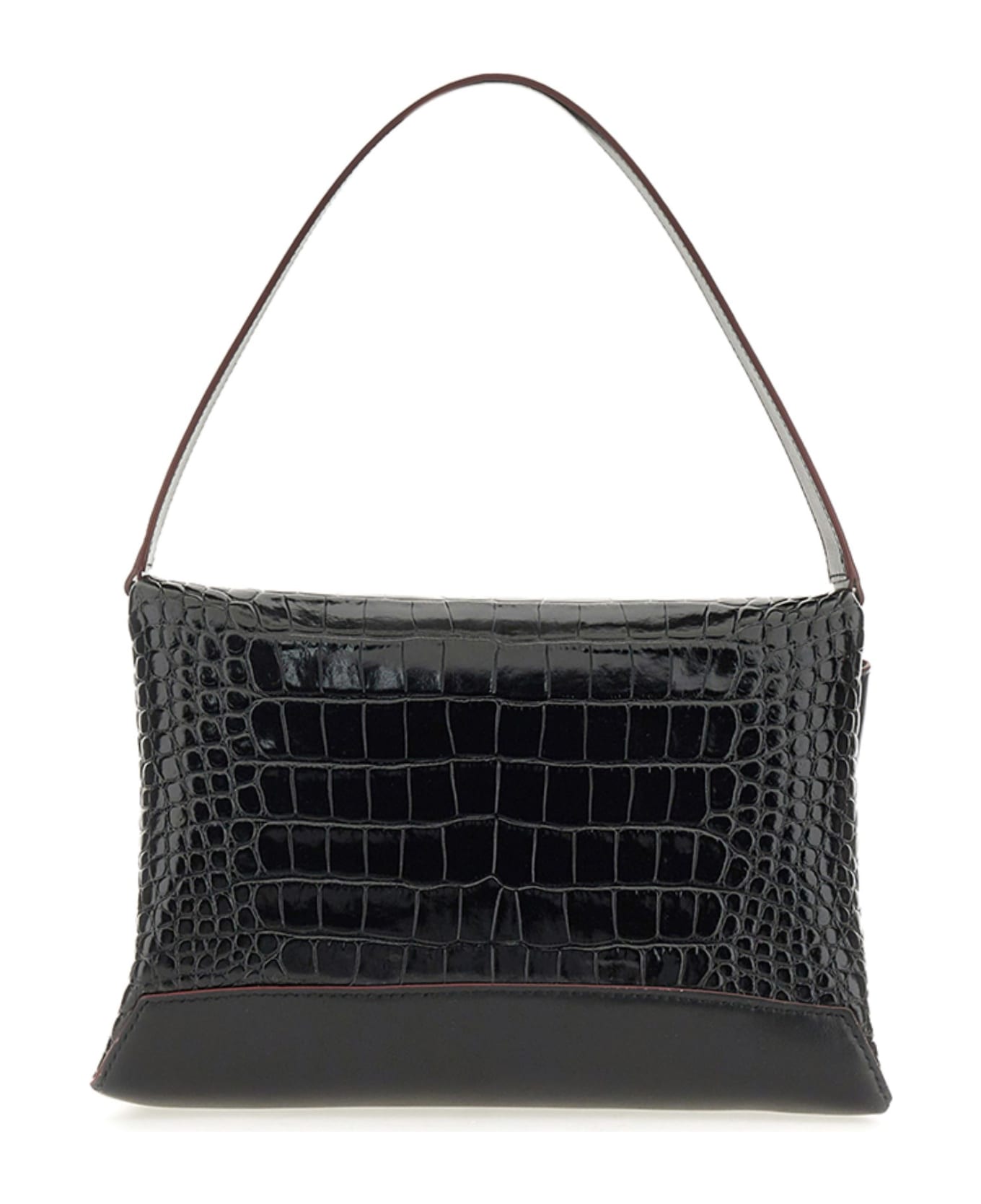Victoria Beckham Clutch Bag With Chain - BLACK トートバッグ