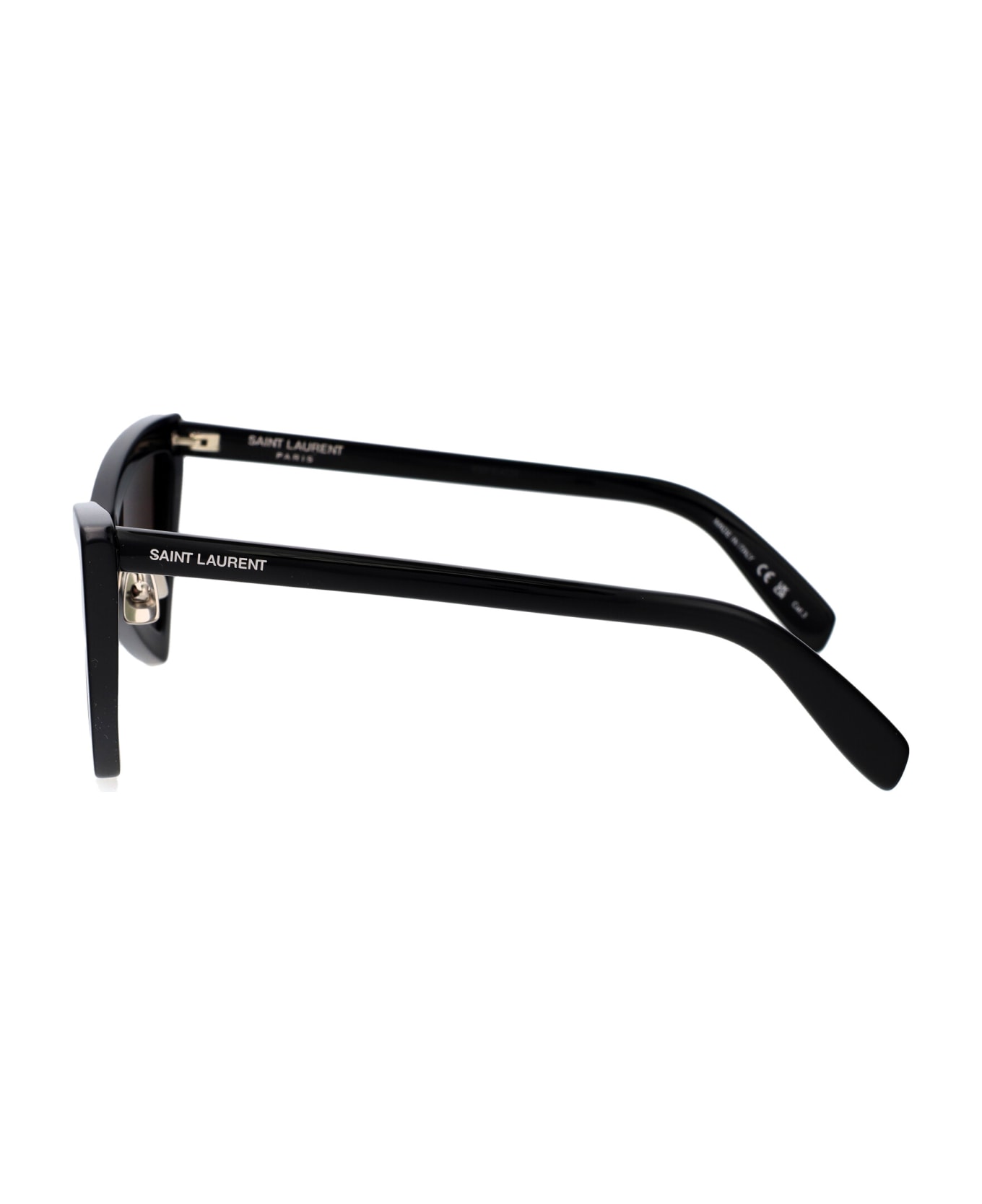 Saint Laurent Eyewear Sl 207 Jerry Sunglasses - 005 BLACK BLACK BLACK