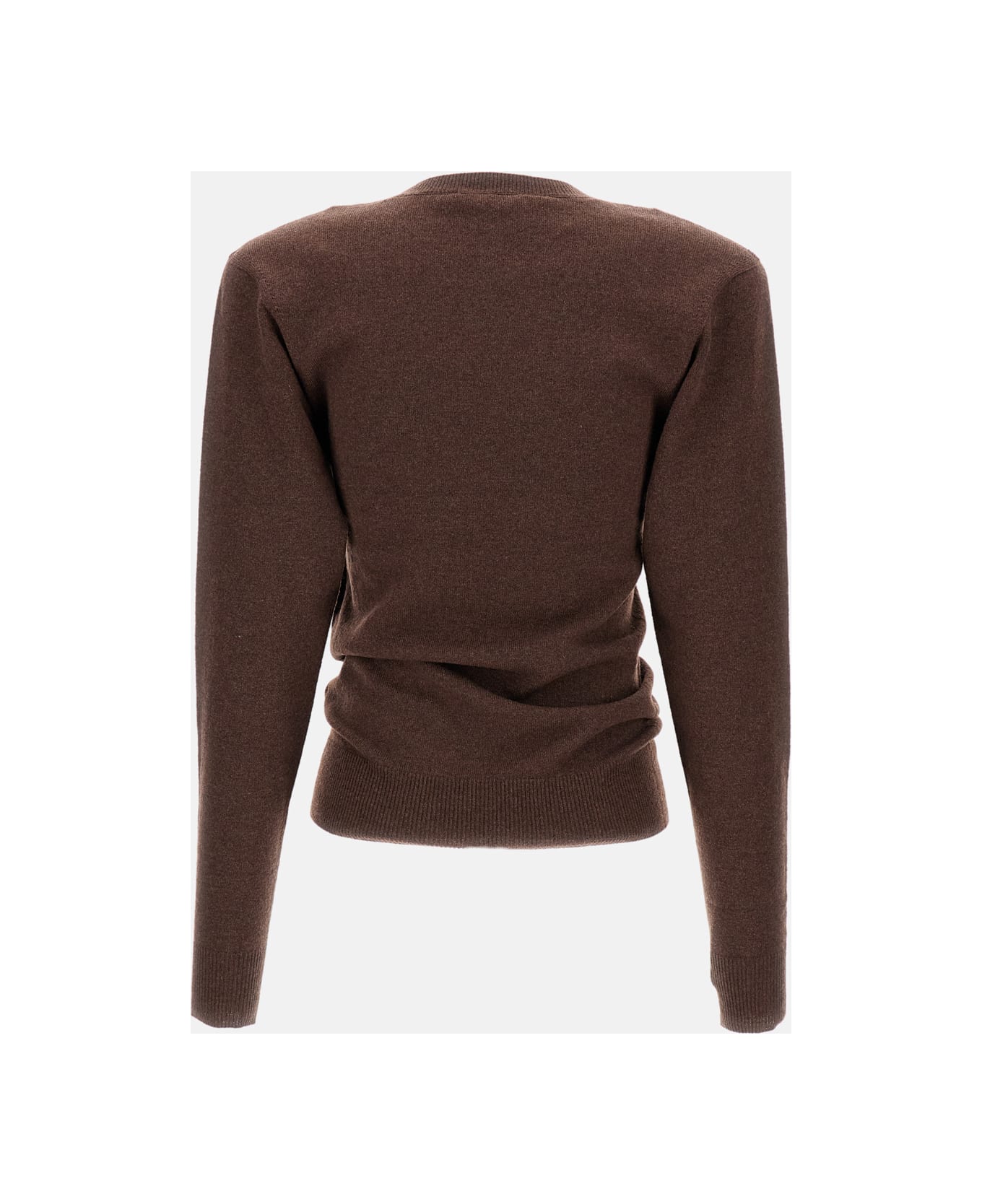 Stella McCartney Cashmere And Wool Jumper - BROWN