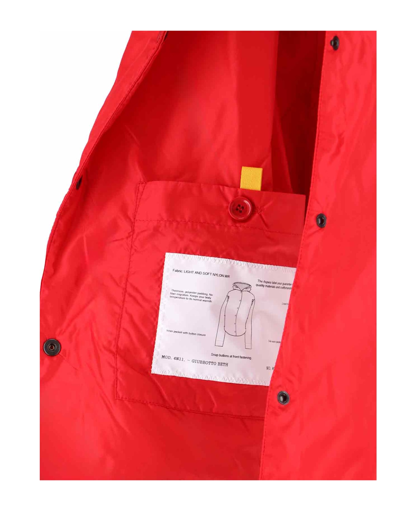 Aspesi 
beth
 Jacket - Red