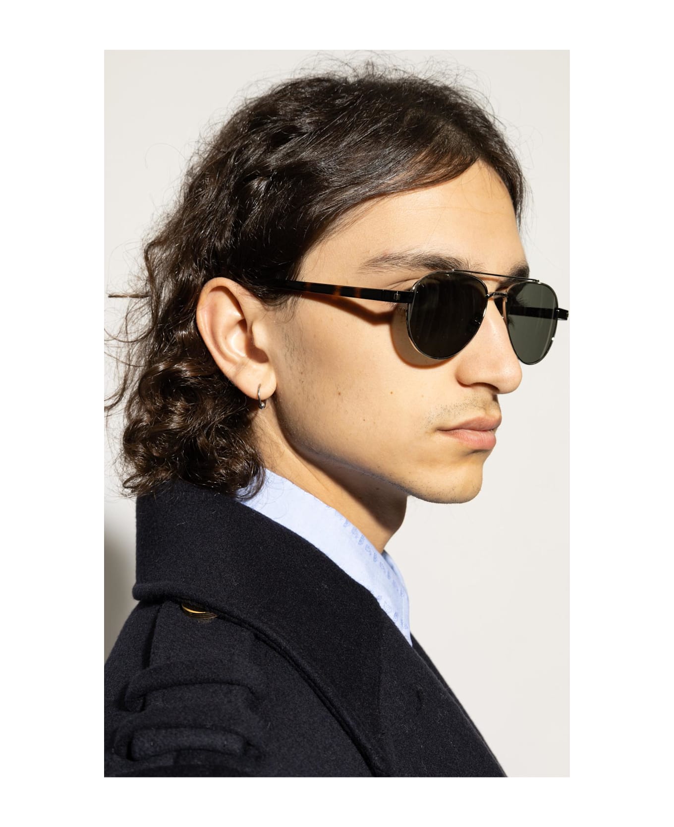Saint Laurent Sunglasses - Silver grey