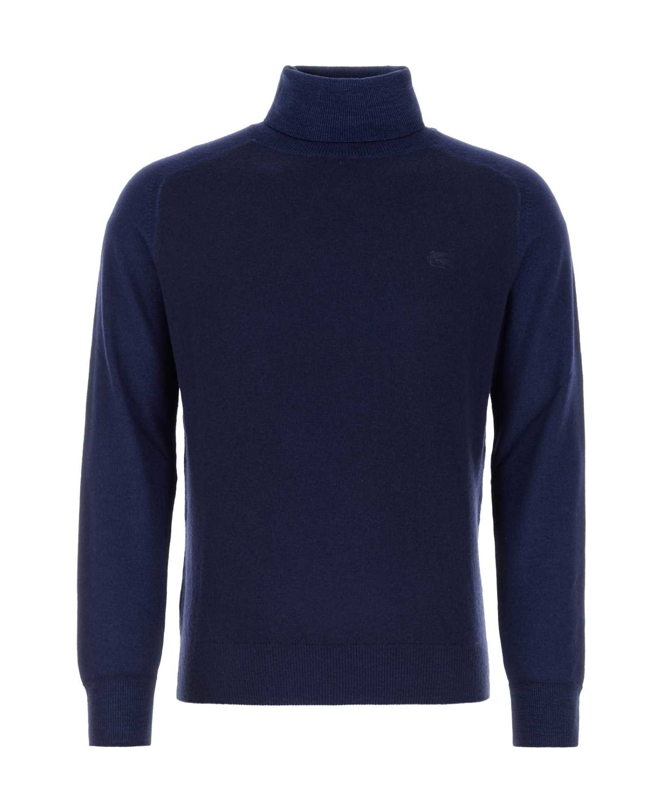 Etro Blue Wool Sweater - 200