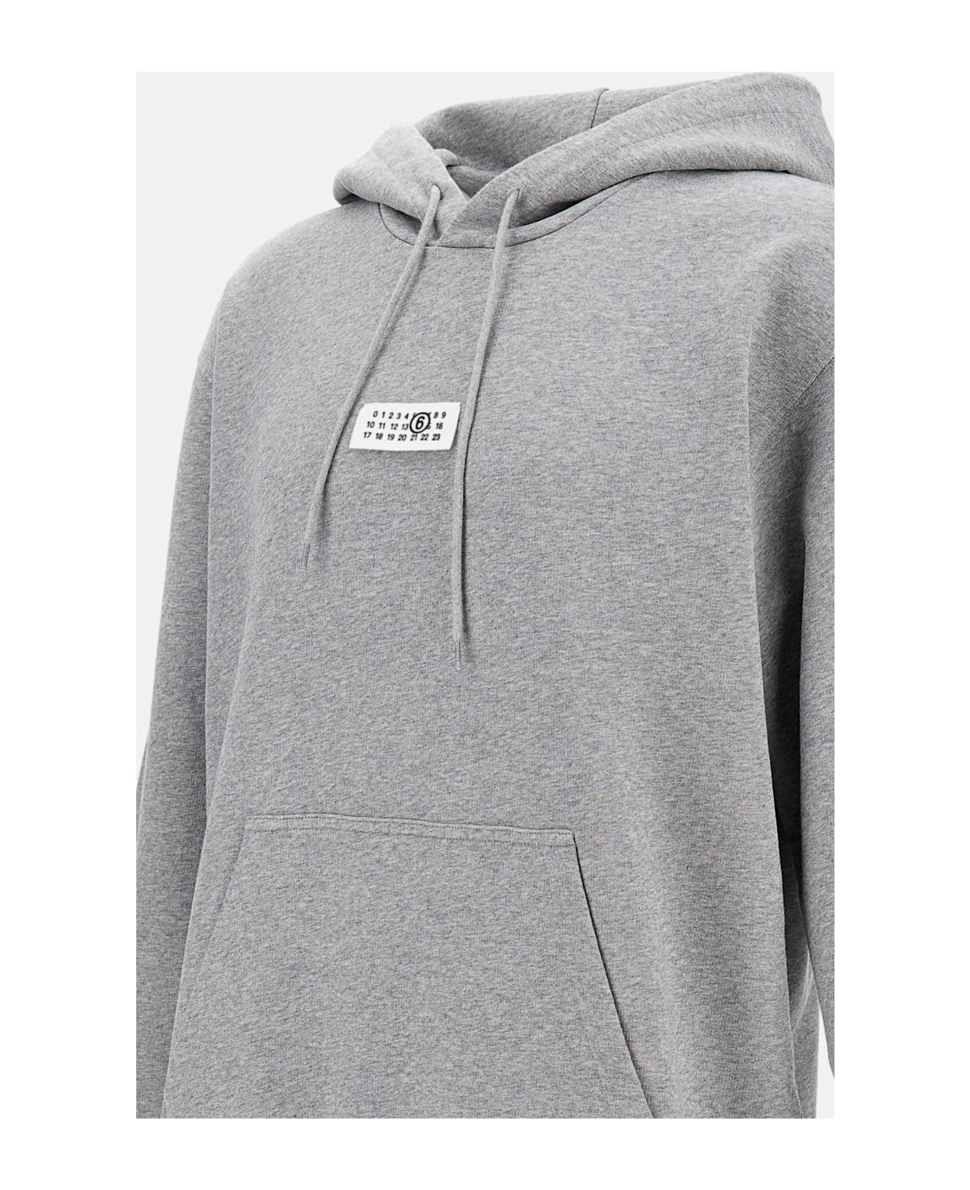 MM6 Maison Margiela 'numeric' Hoodie - Grey