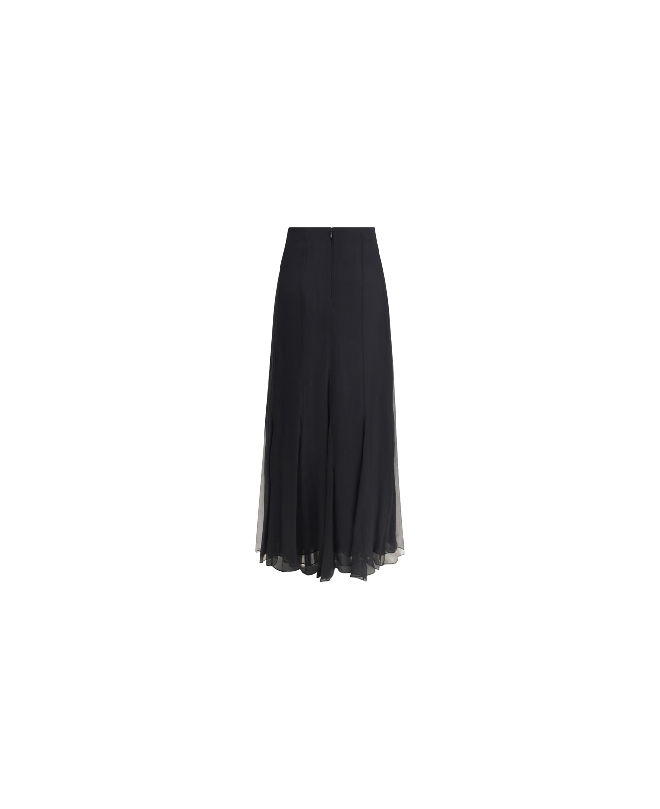 Chloé Silk Long Skirt