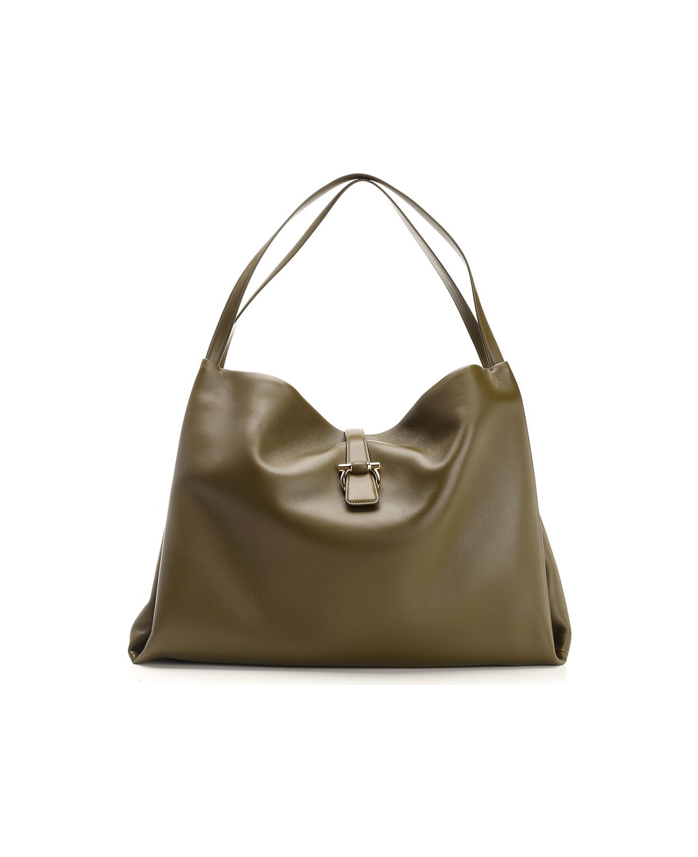 Ferragamo Large Size Tote Bag - Green