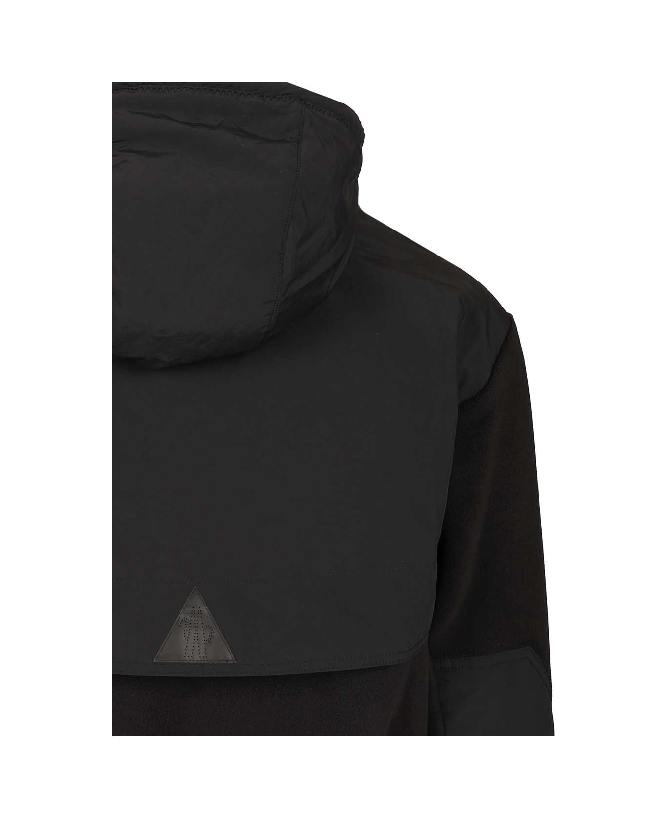 Moncler Grenoble Zip Up Cardigan - BLACK