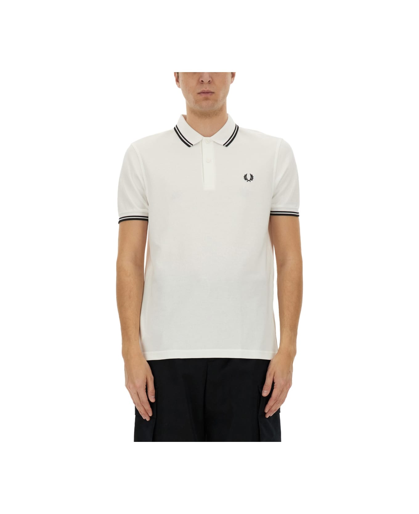 Comme des Garçons Shirt "strong Will" Polo Shirt - WHITE