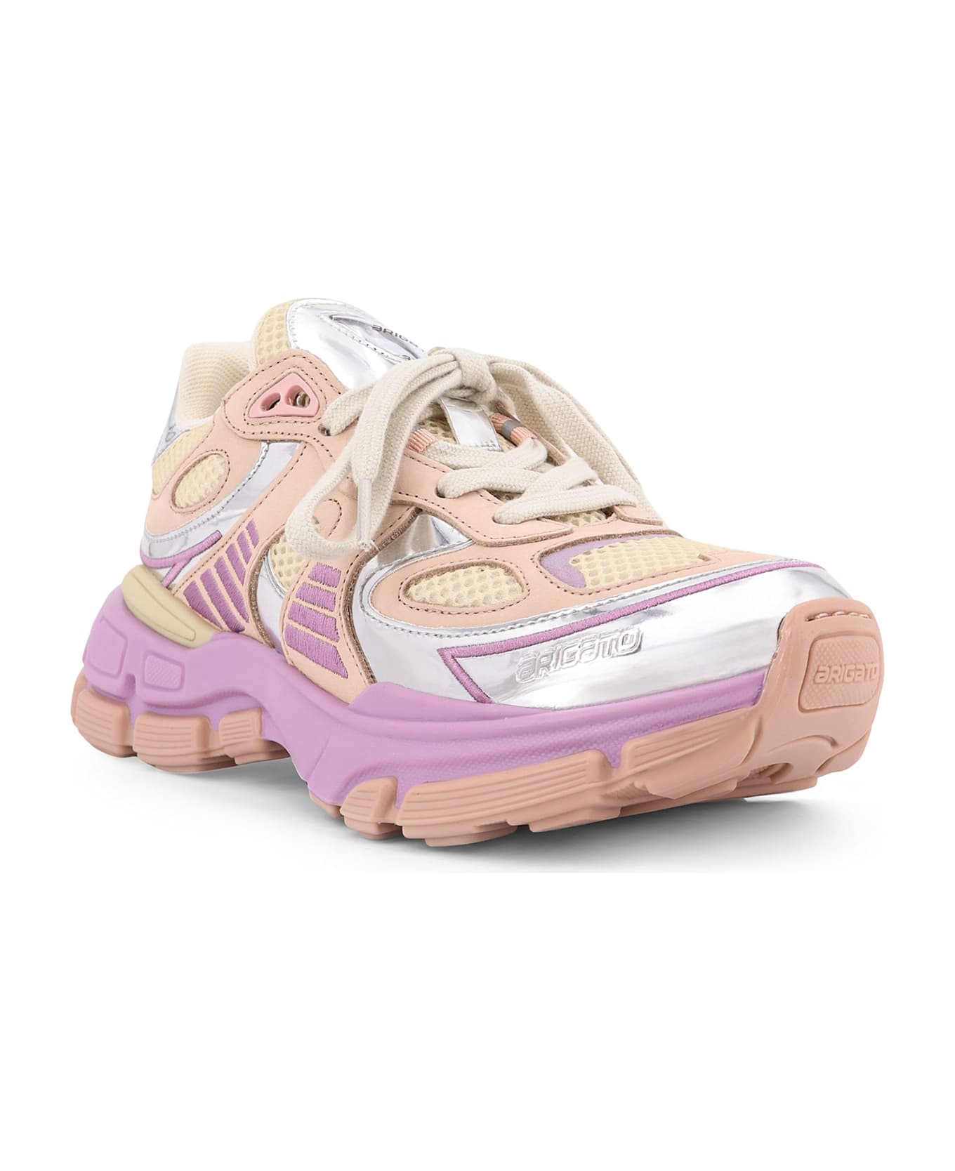 Axel Arigato Sphere Runner Low-top Leather Sneakers - Rosa argento