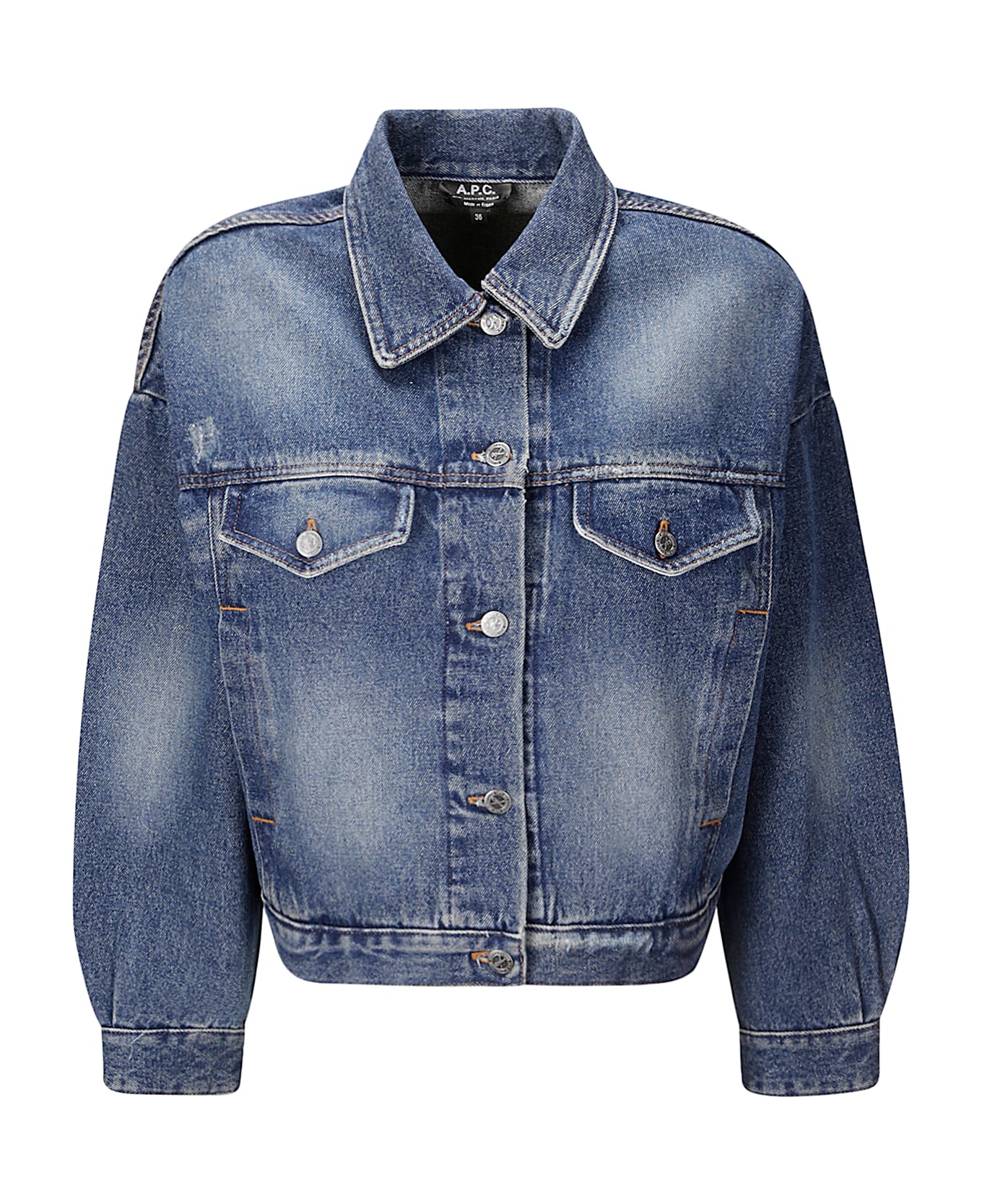 A.P.C. Blouson Cally - WASHED INDIGO