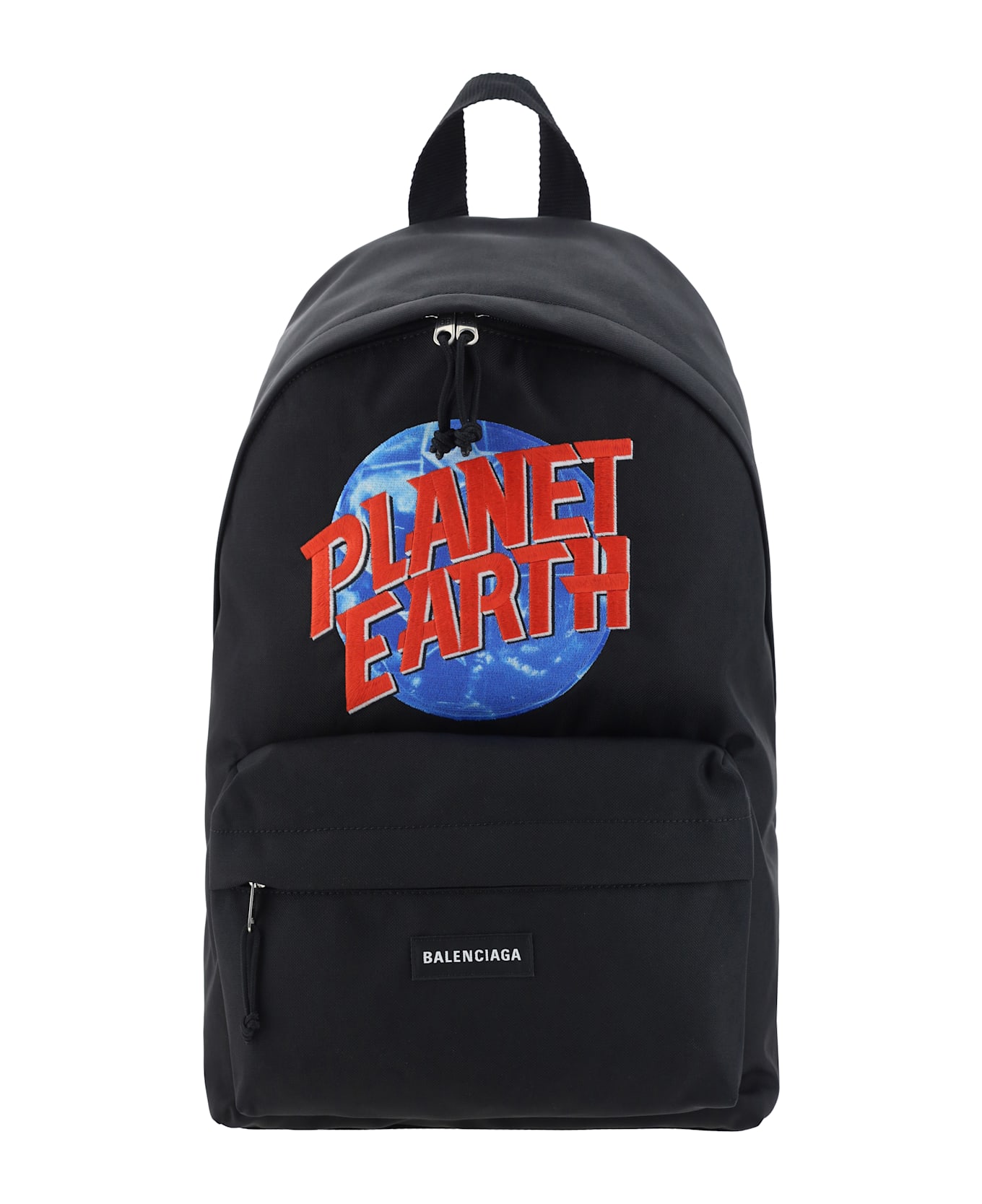 Balenciaga Explorer Backpack - Black/ Blue/ Red