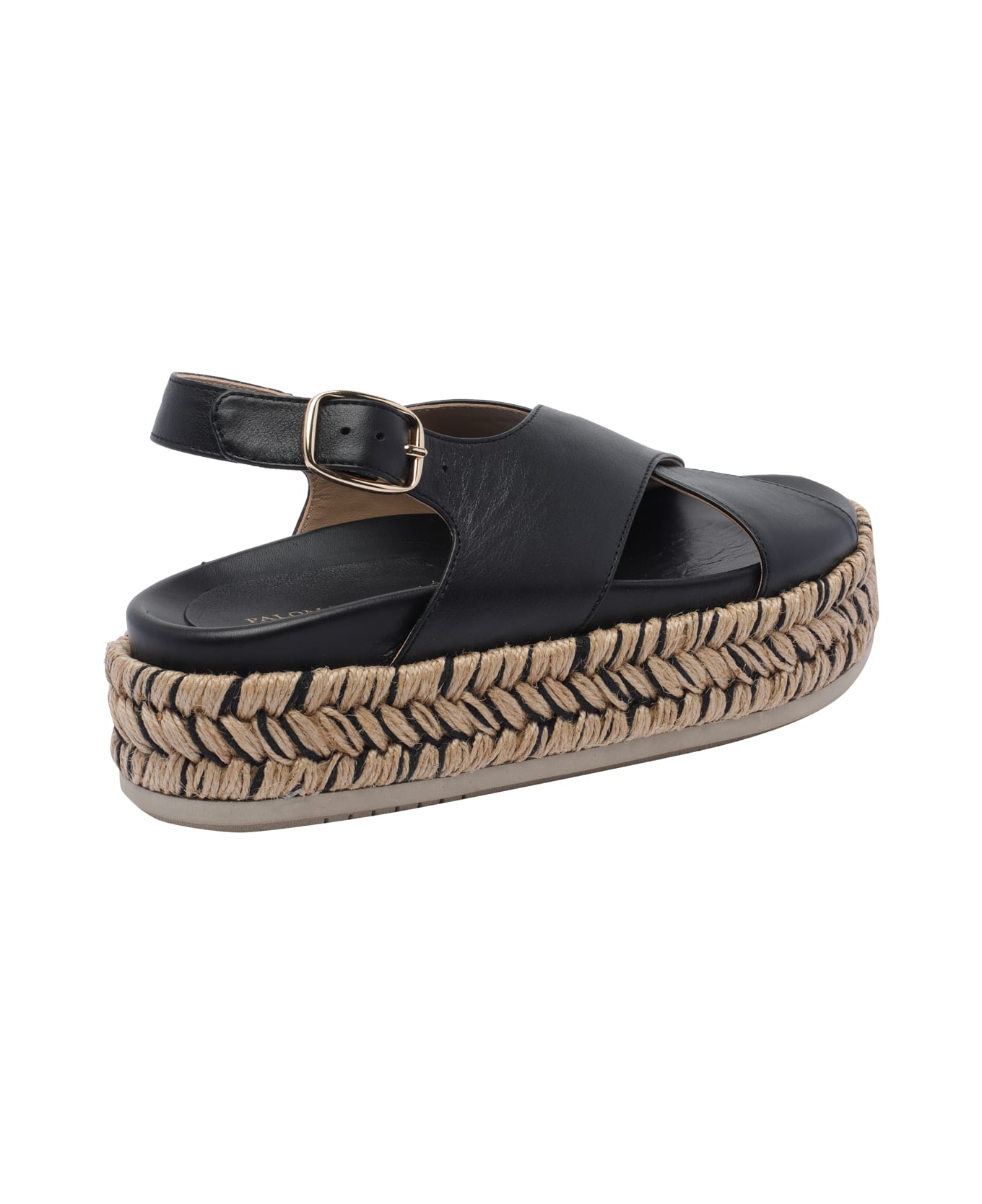 Paloma Barceló Francia Wedges - Black
