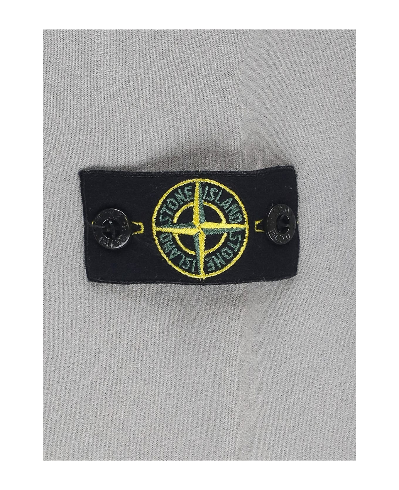 Stone Island Sweatshirt With Logo - Grey