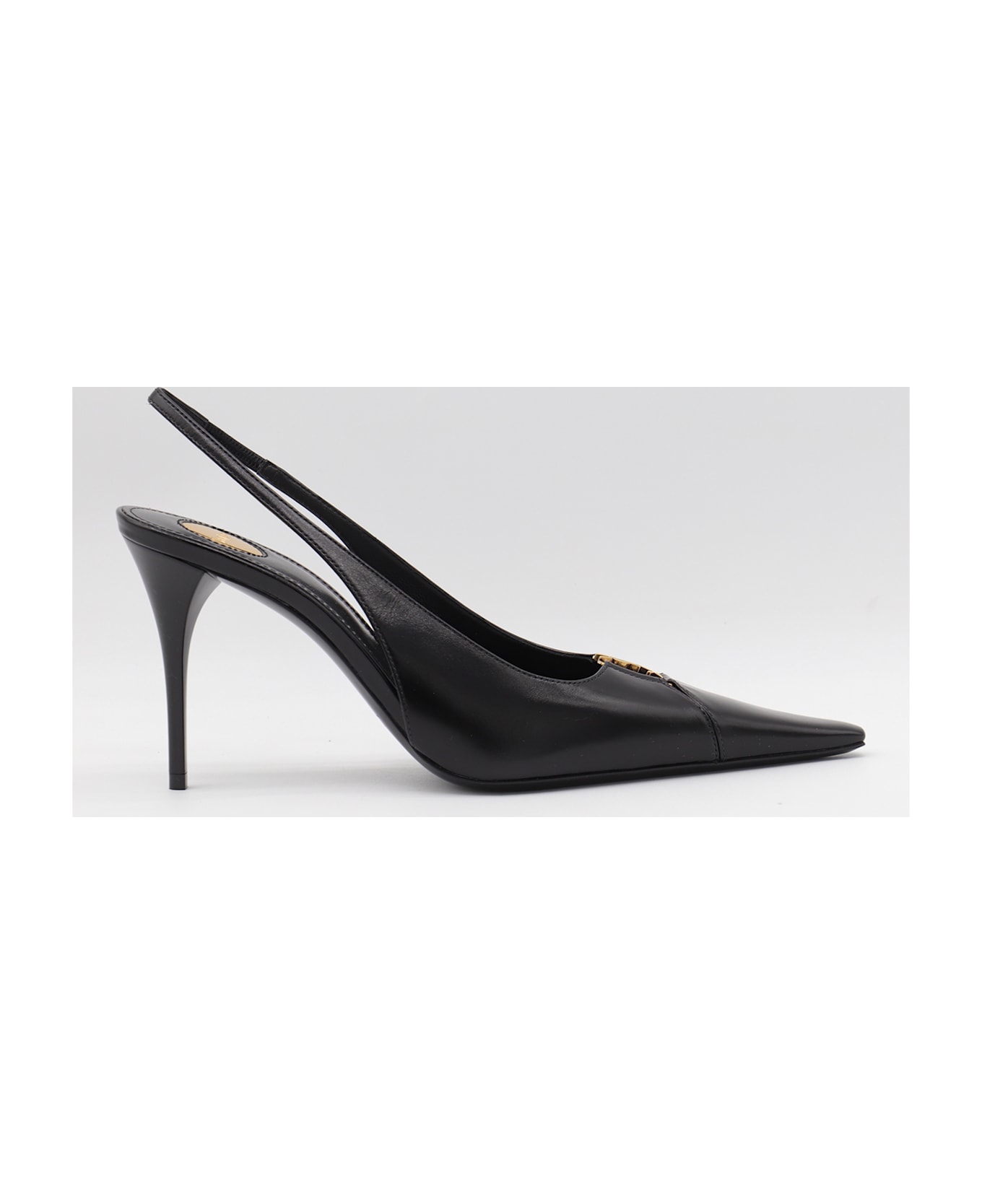 Saint Laurent Black Babylone 90 Pumps - Black