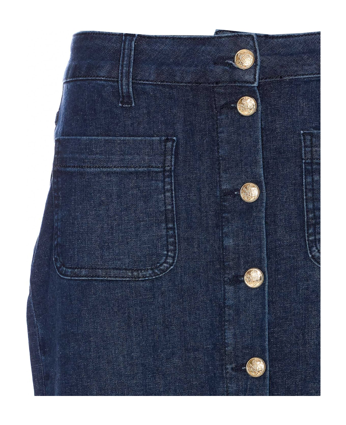 Liu-Jo Denim Skirt - Blue