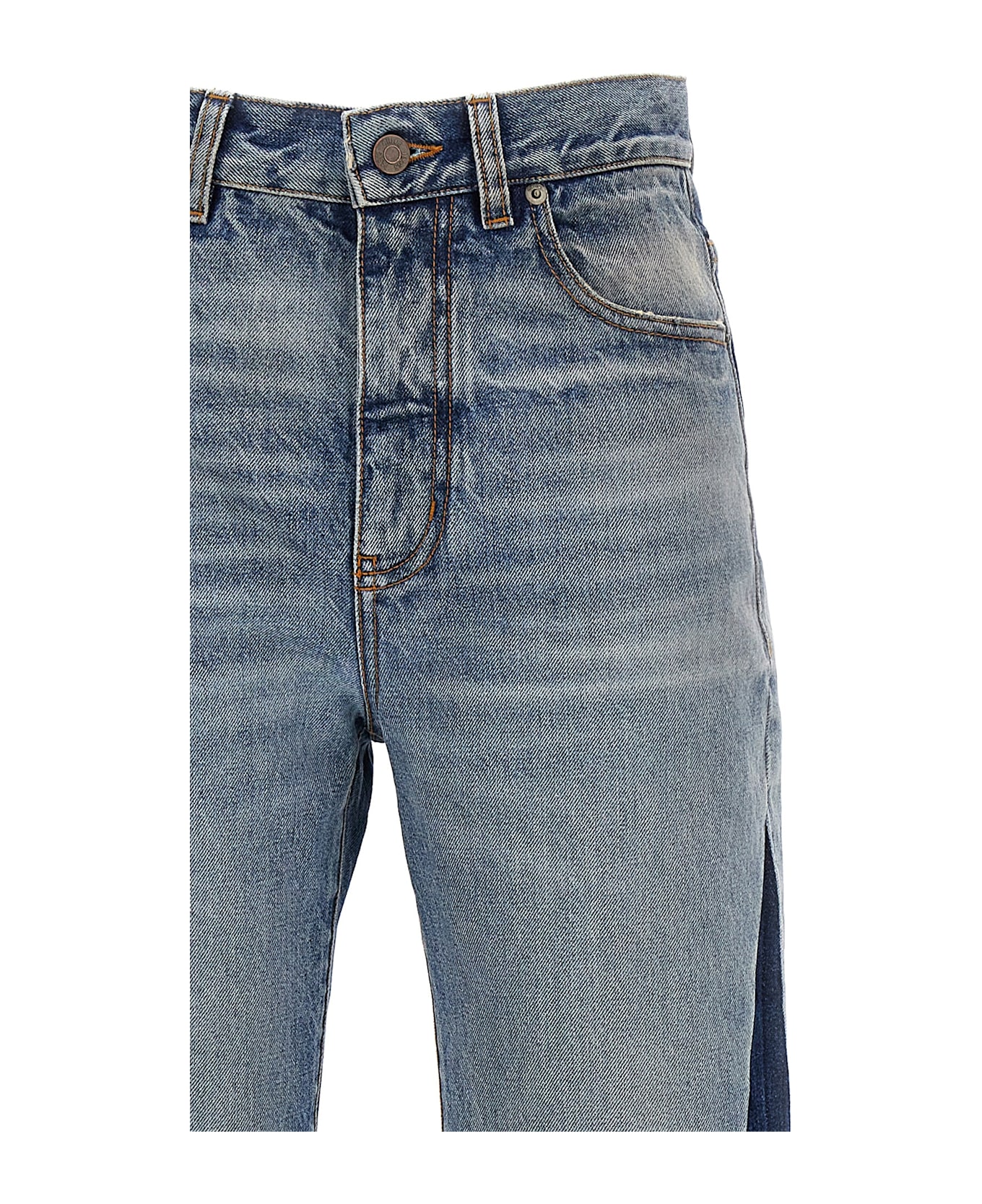 Chloé Patchwork Jeans - Blue