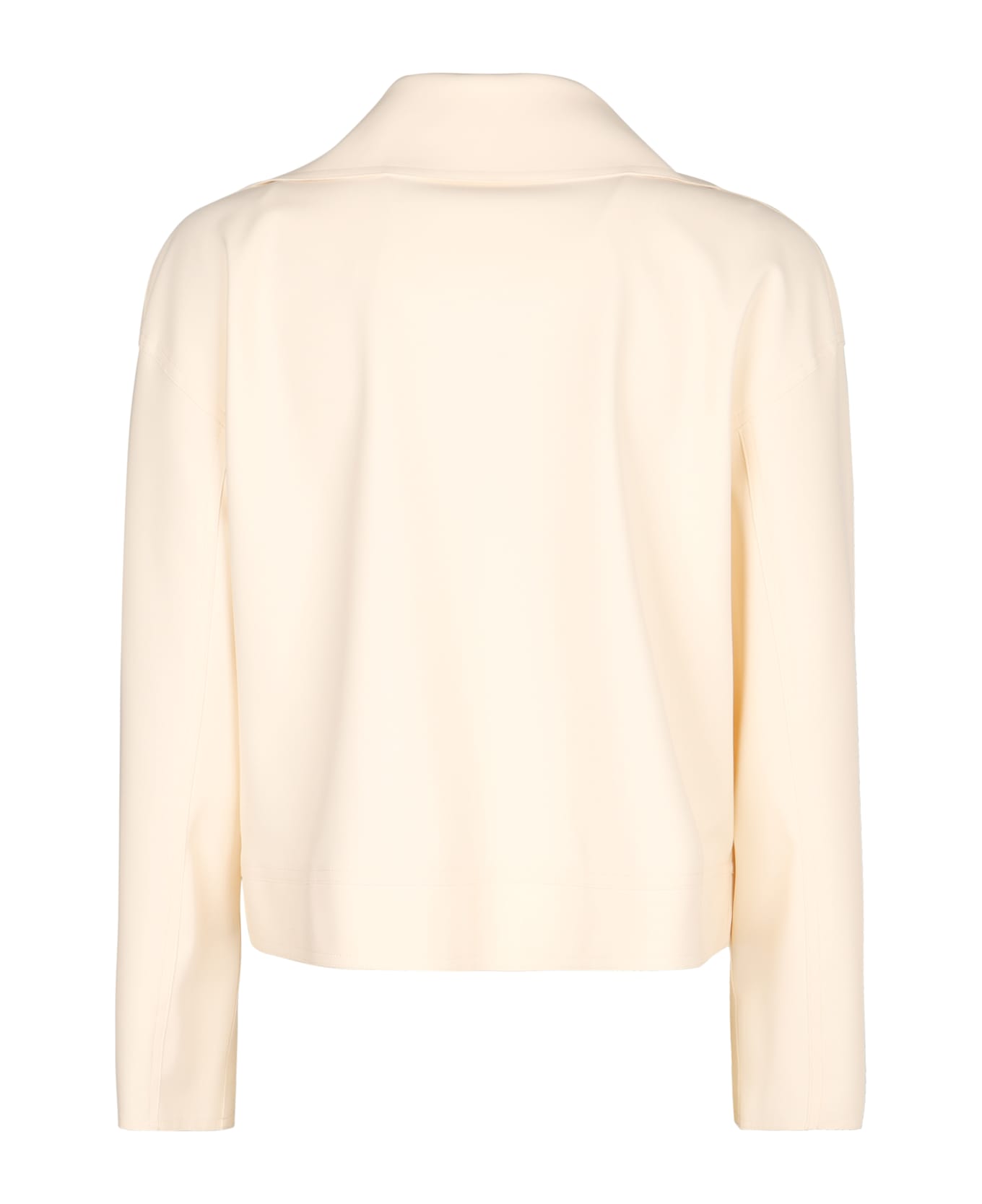 Herno Biker Jacket - panna