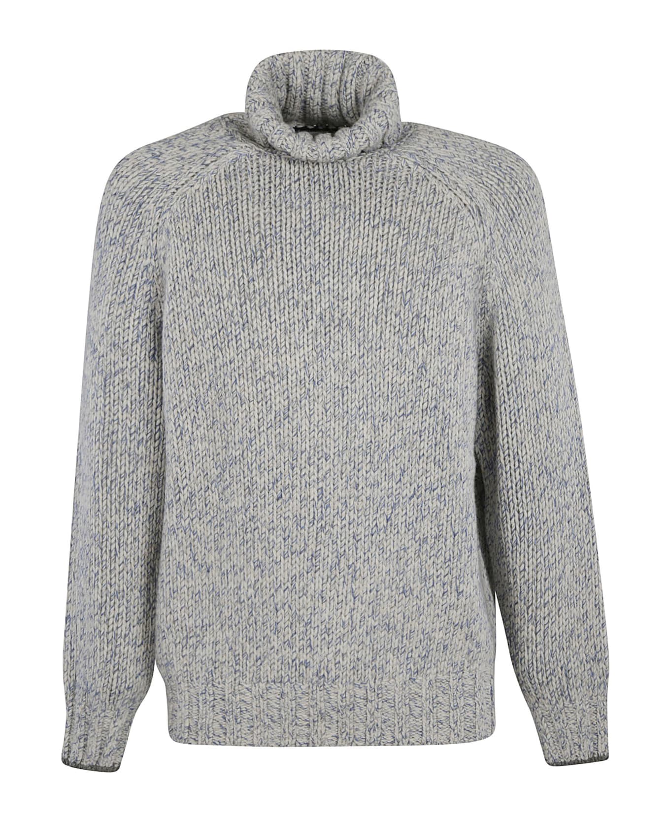 Brunello Cucinelli Turtleneck Woven Sweater - Light Beige
