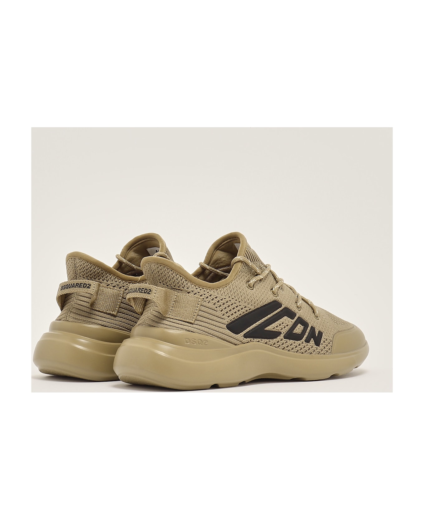 Dsquared2 Sneakers Sneaker - kaki/noir