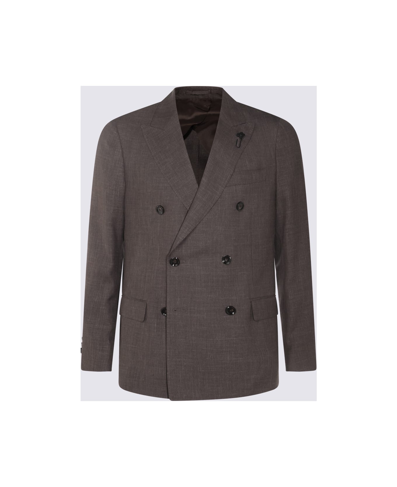 Lardini Dark Brown Suit - Dark brown