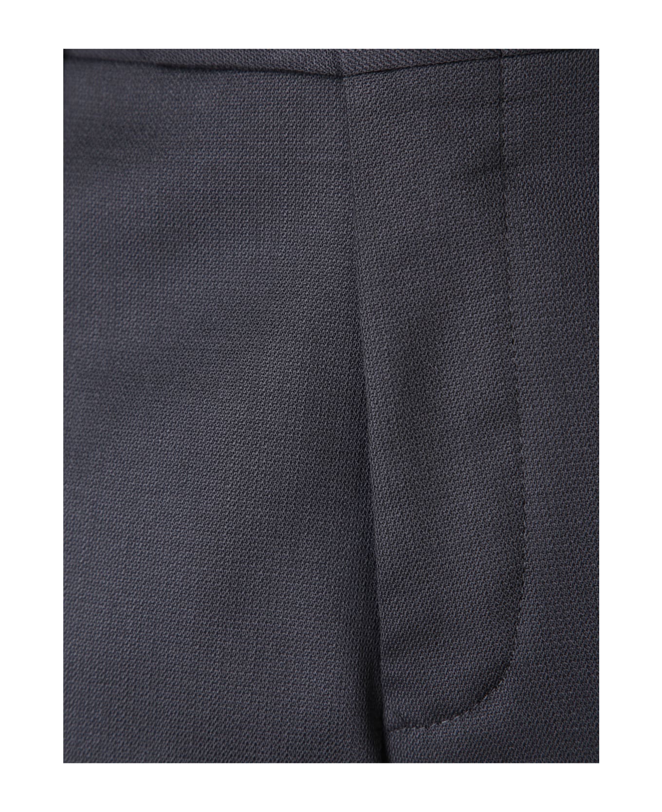 Canali Black Elegant Pants - Black