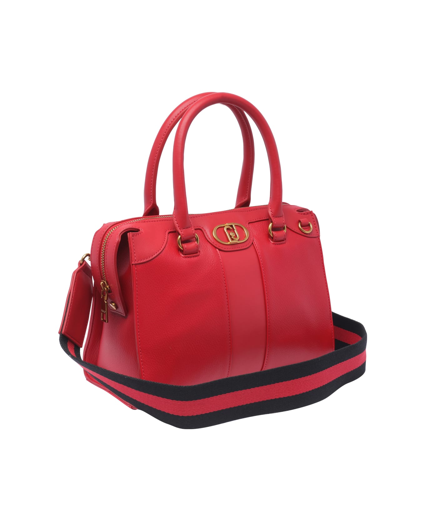 Liu-Jo Logo Handbag - Red トートバッグ
