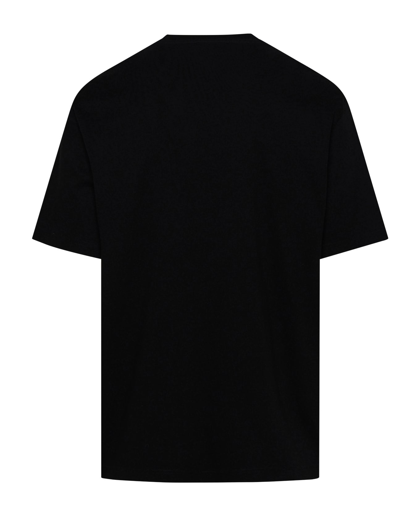 Lanvin Black Cotton T-shirt - Black シャツ