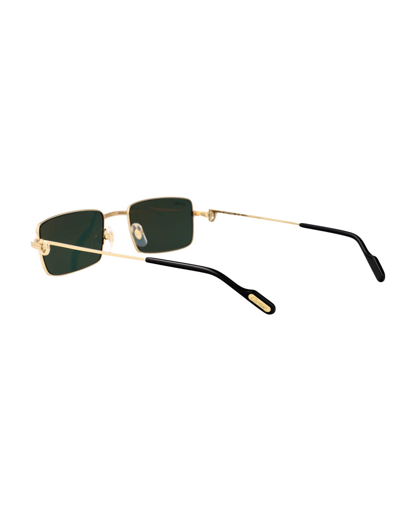 Cartier Eyewear Ct0501s Sunglasses - GOLD GOLD GREEN