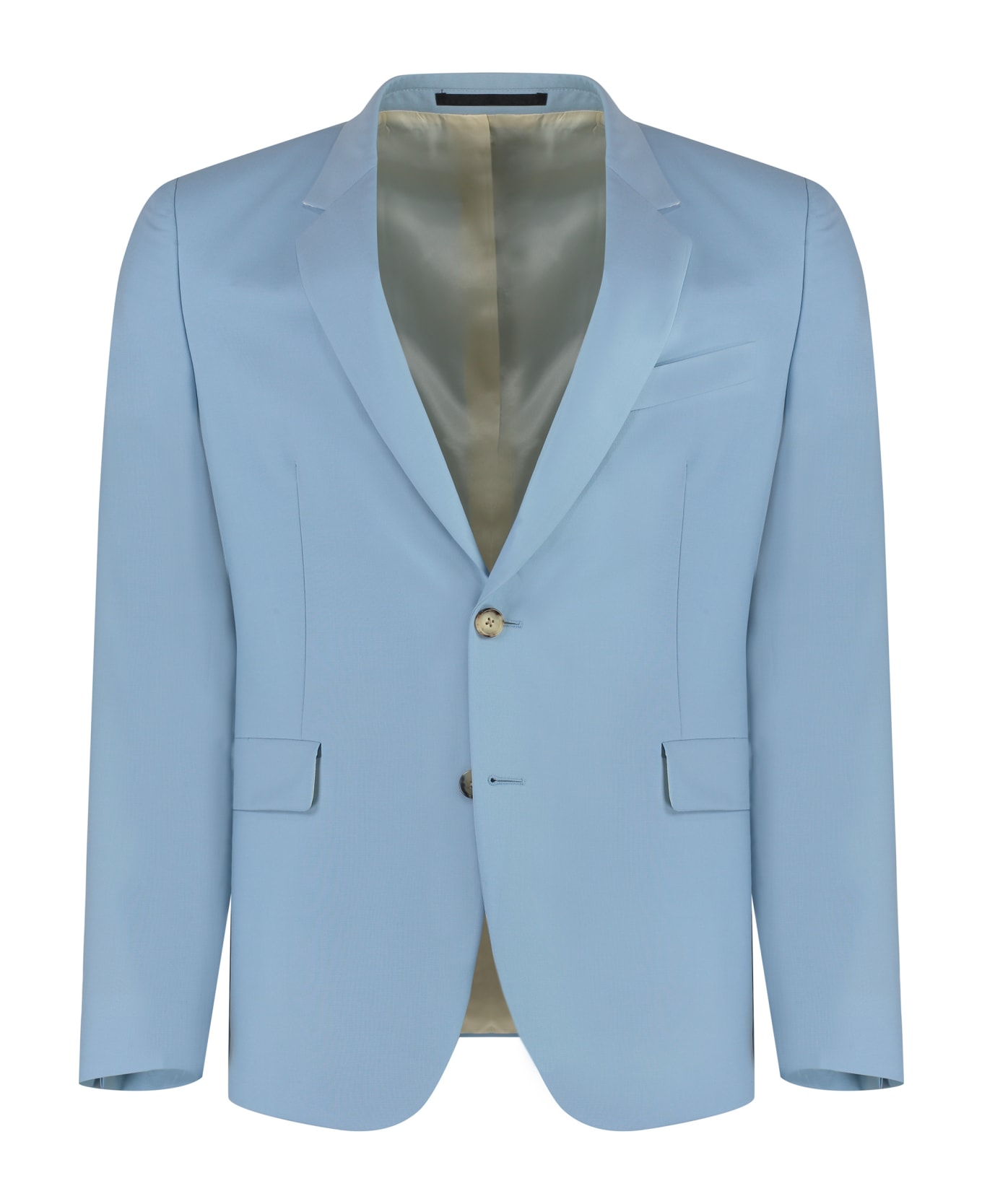 Paul Smith Wool And Mohair Two Piece Suit - Light Blue