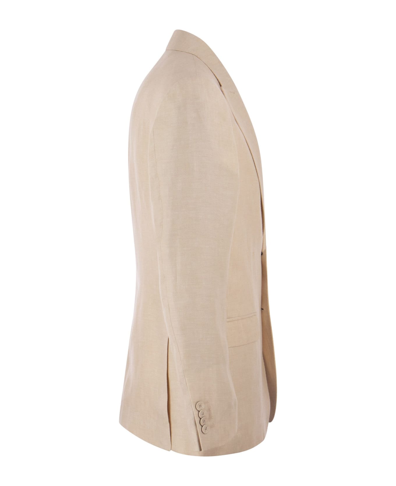 Etro Linen And Silk Jacket - Beige