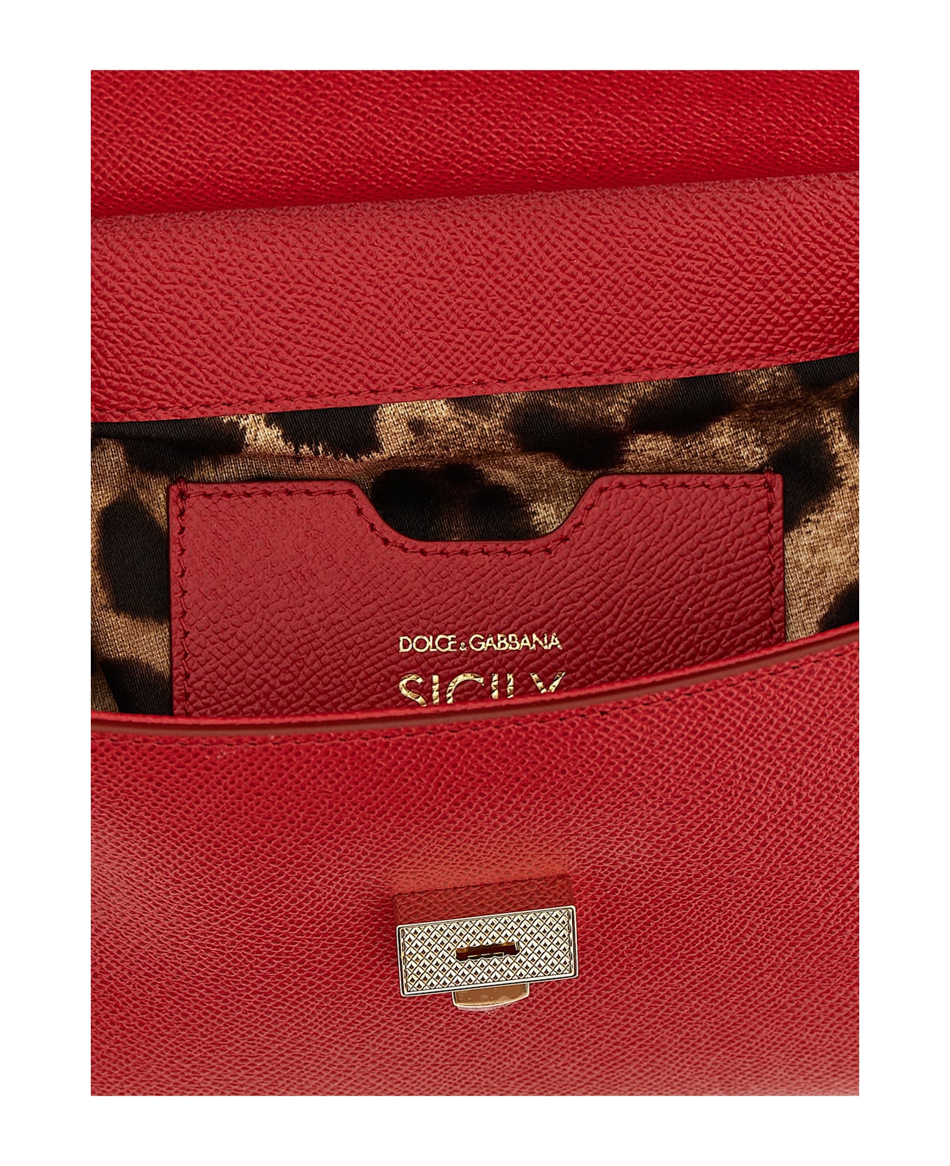 Dolce 
Gabbana 
sicily
 Medium Handbag - Red