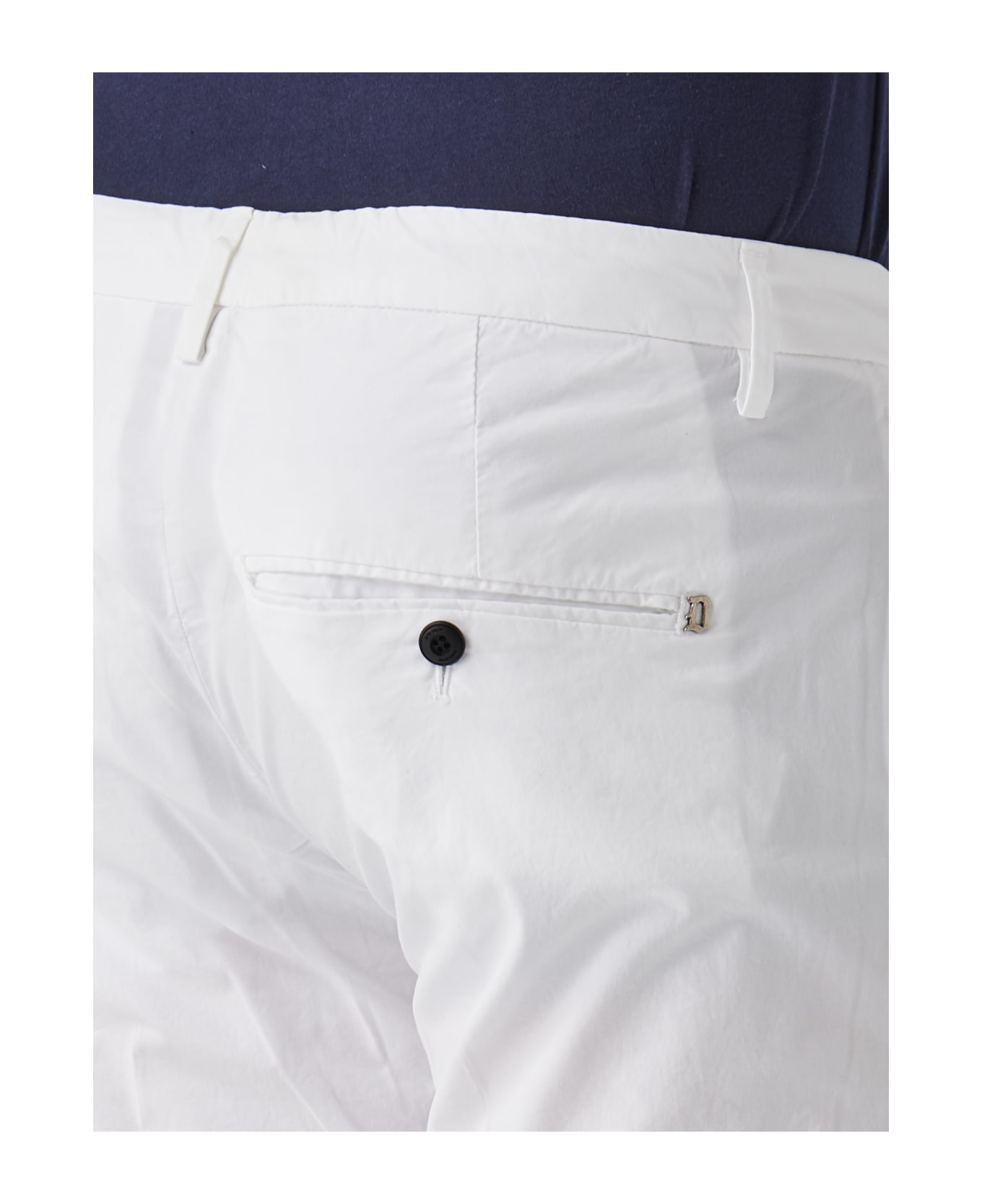 Dondup Pantalone Gaubert Trousers - BIANCO