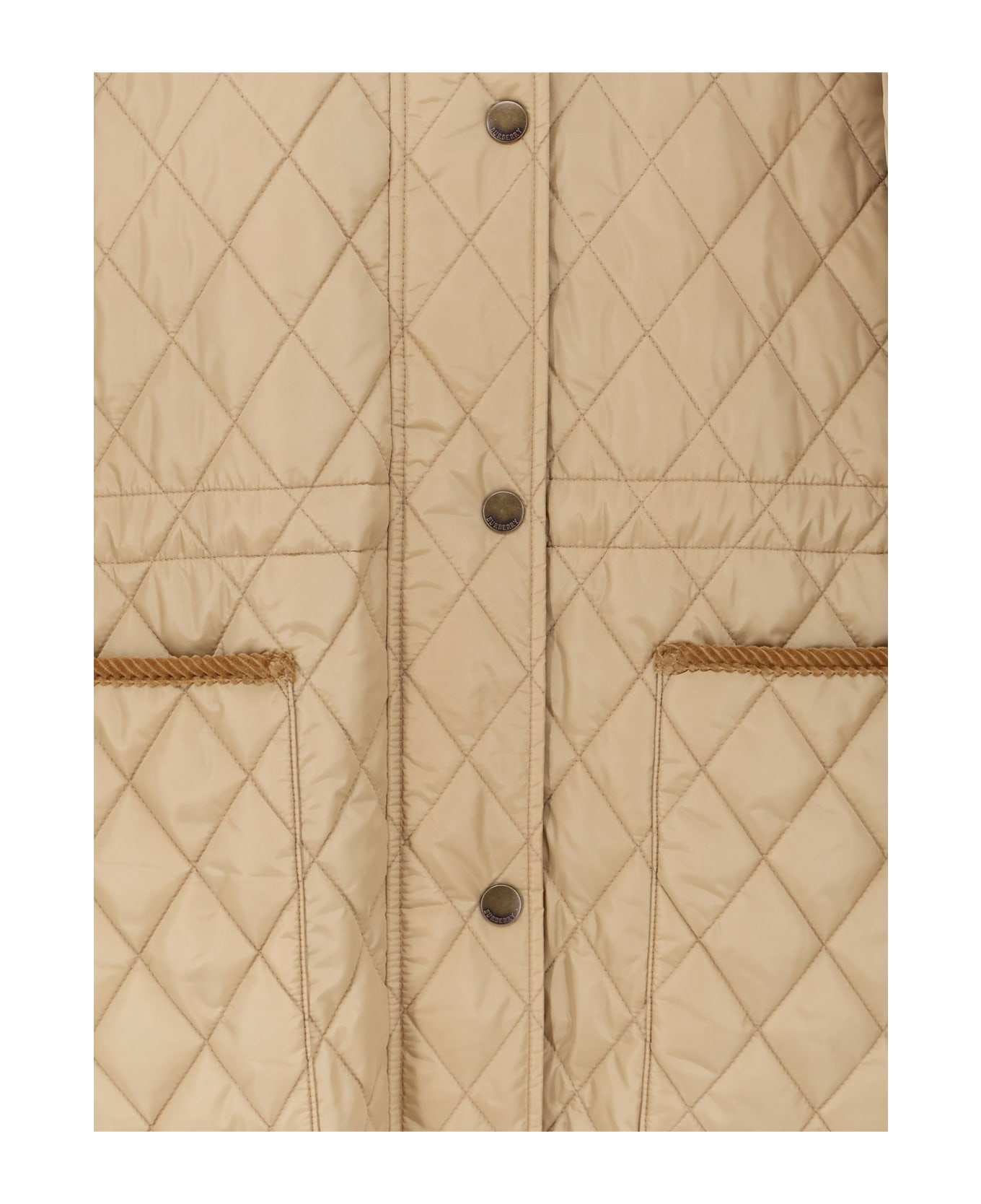 Burberry Bromley Quilted Nylon Jacket - FLAX
