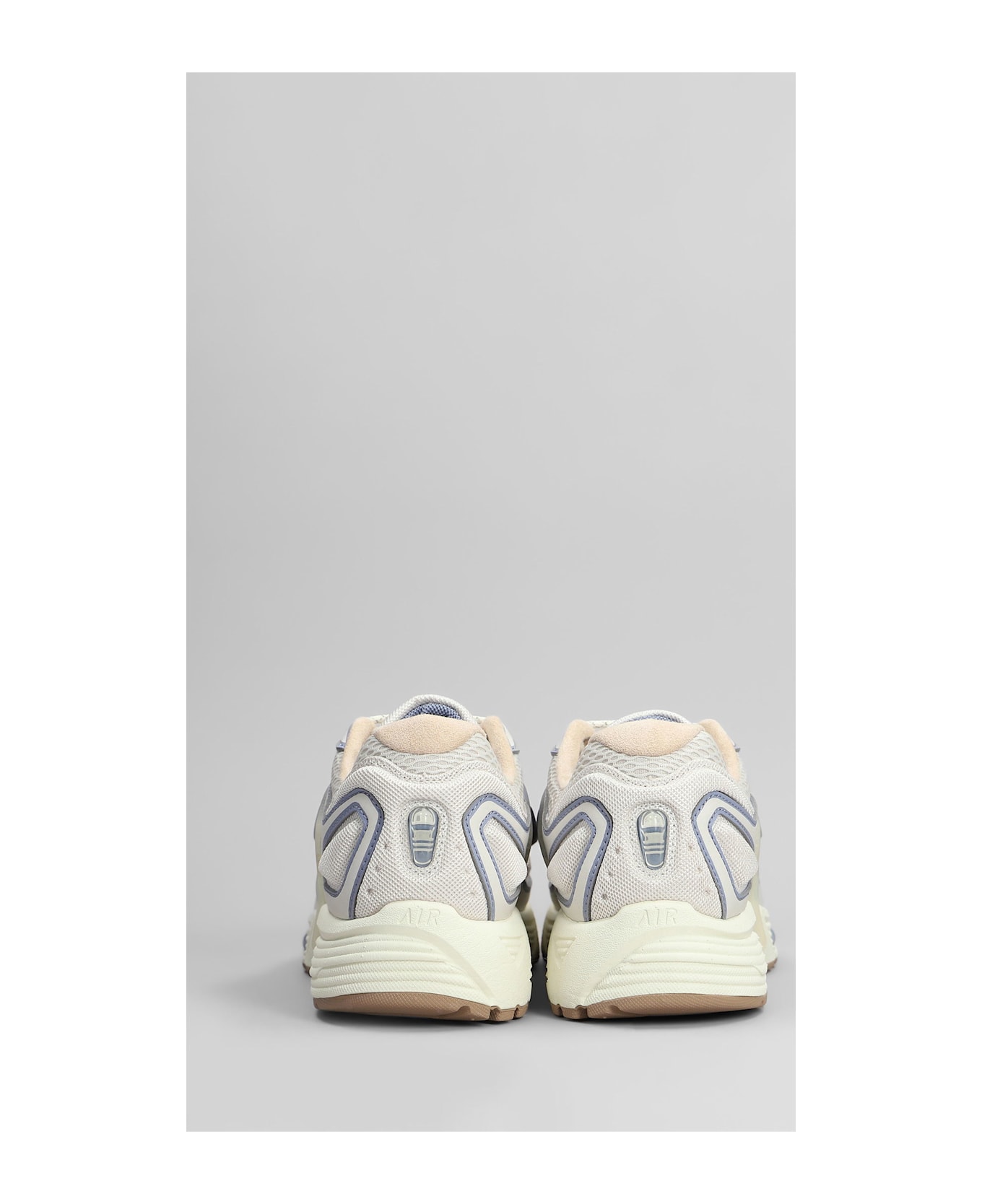 Nike Air Pegasus Wave Sneakers In Beige Leather And Fabric - beige