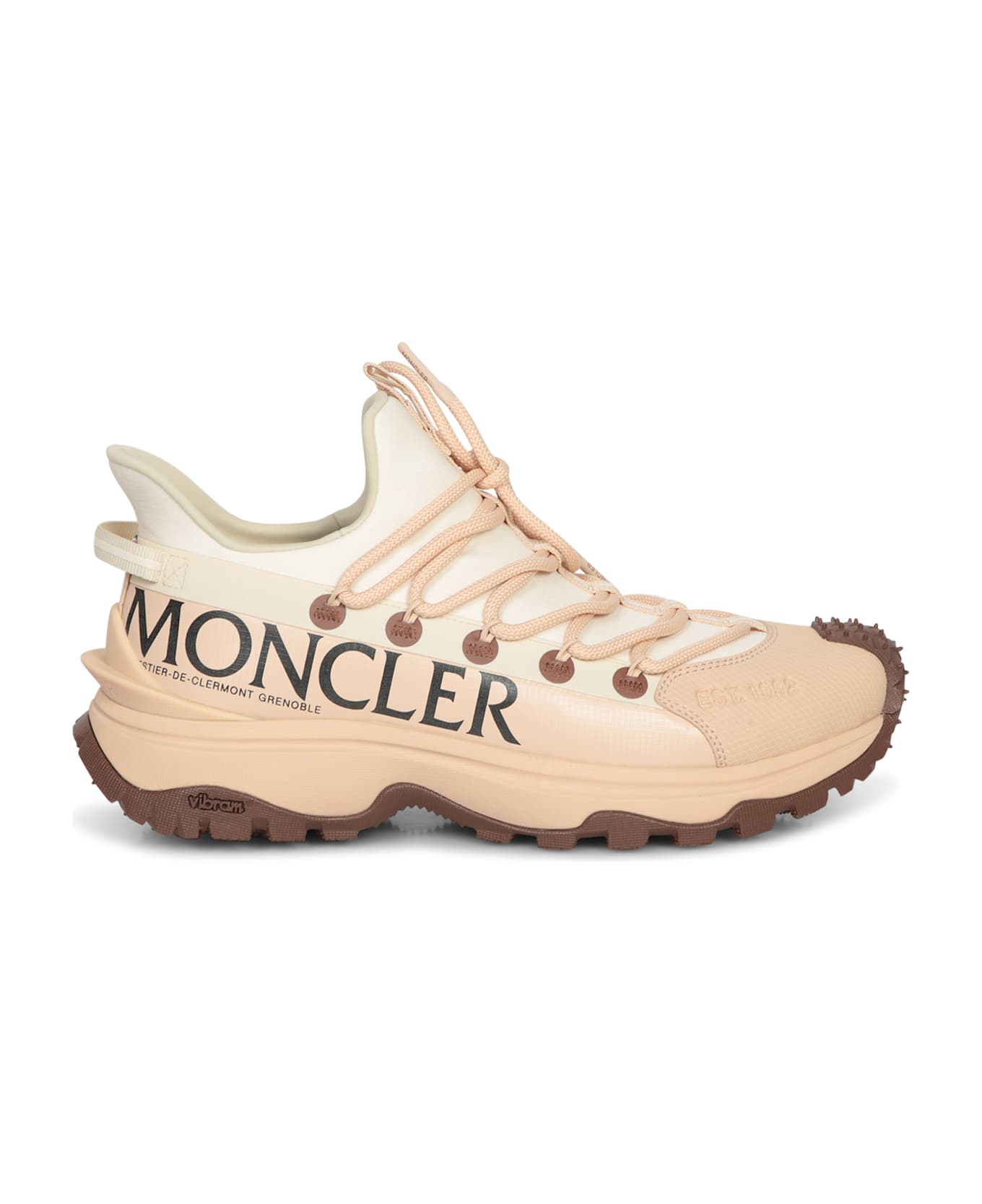 Moncler Trailgrip Low Pink Sneakers - Pink