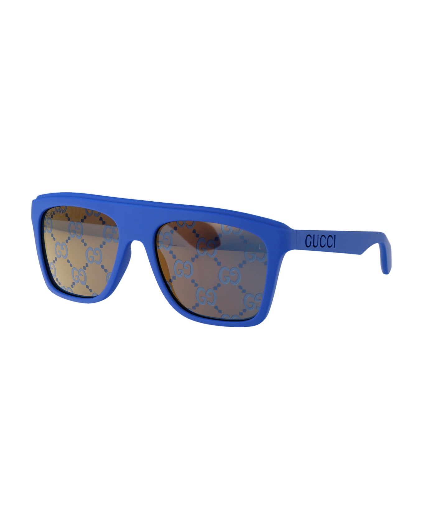 Gucci Eyewear Gg1570s Sunglasses - 004 BLUE BLUE BLUE