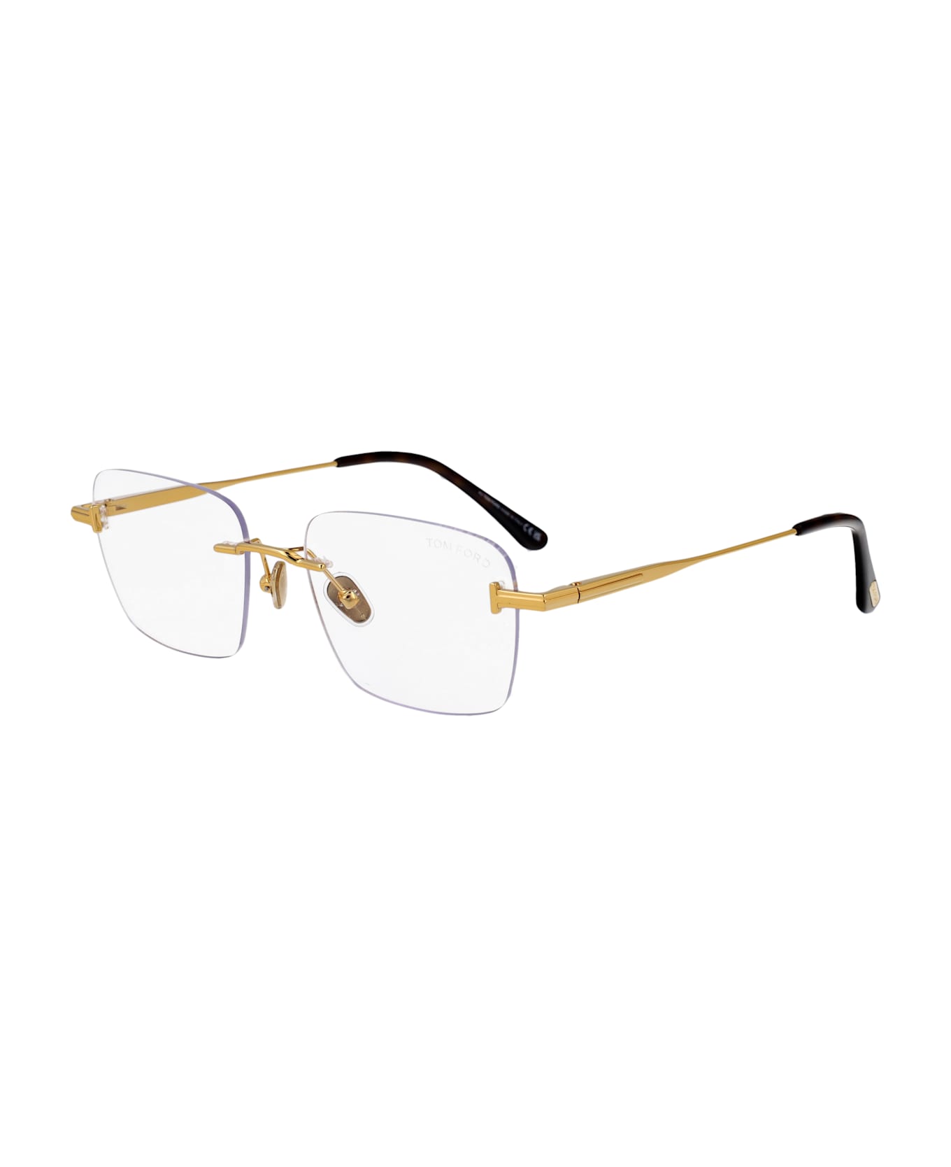 Tom Ford Eyewear Ft6117-b Glasses - Oro Carico Lucido
